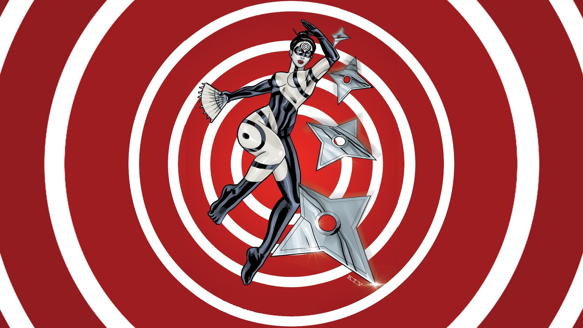 Lady Bullseye, 1080P, Comics, Marvel Comics, HD Wallpaper