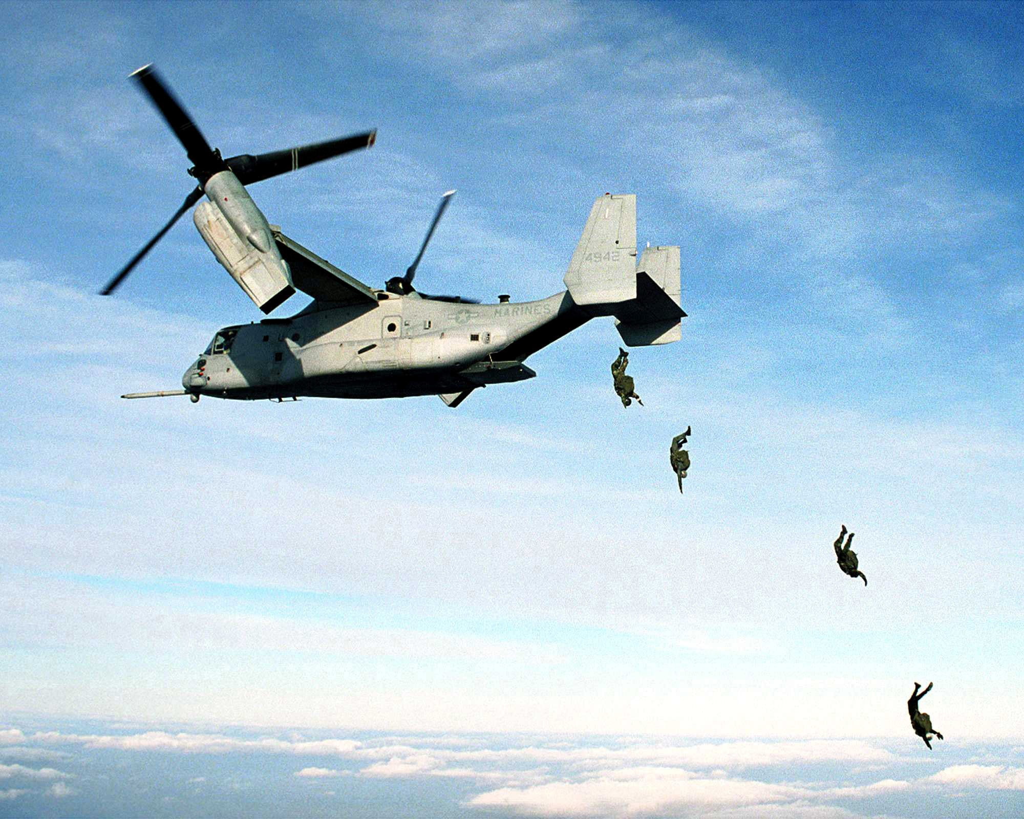 v-22 osprey, art, 1080P, osprey, aircraft, Military, v, hd, HD Wallpaper