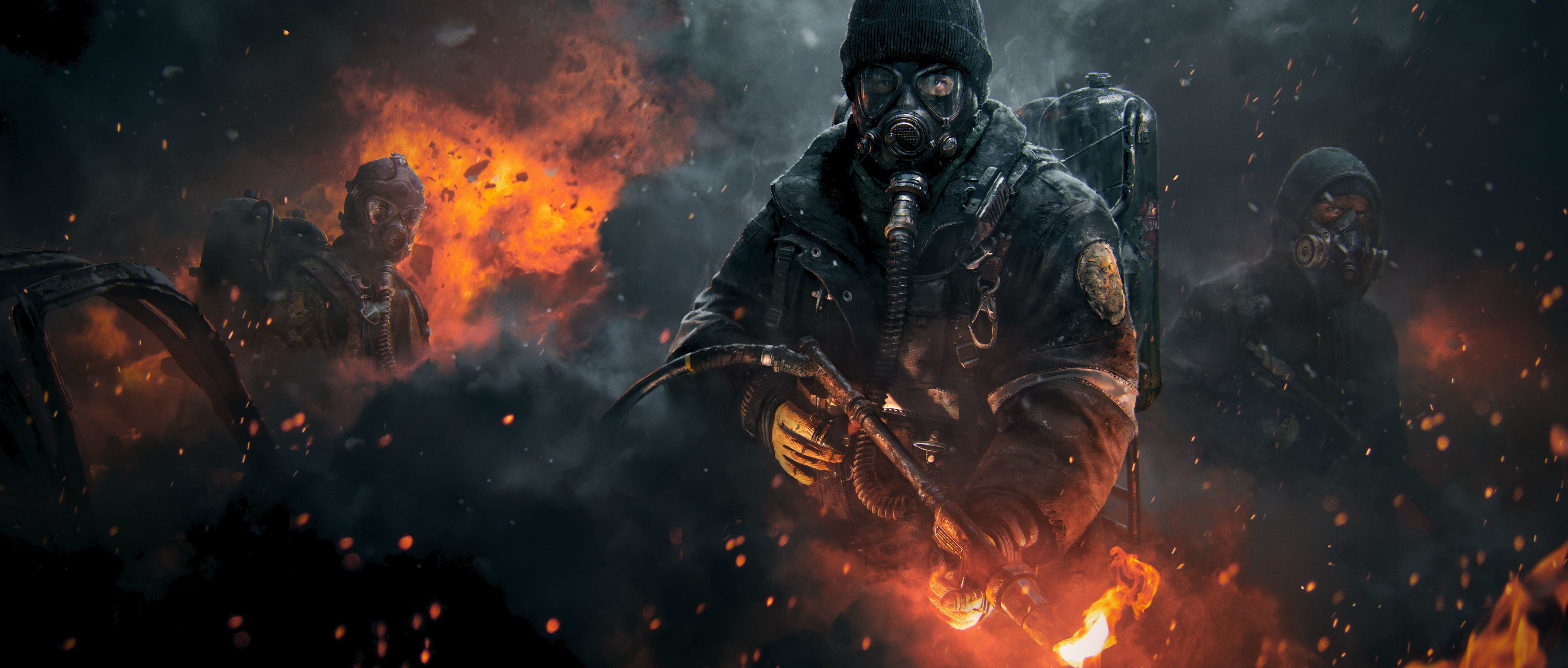 New York, the gun, shooter, squad andquot;divisionandquot;, quarantine, 5K, Tom Clancys The Division, HD Wallpaper