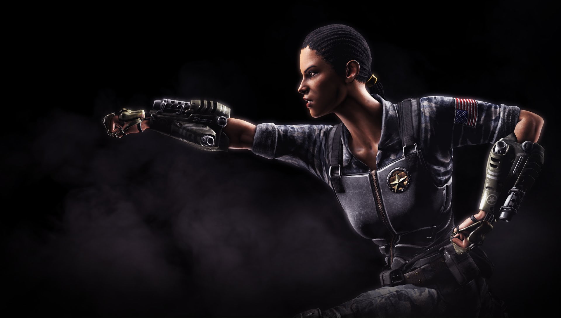 animated, zip, dark, pistol, black Color, character, earthly kingdom, black Background, 1080P, handgun, males, communication, warrior, people, military, HD Wallpaper