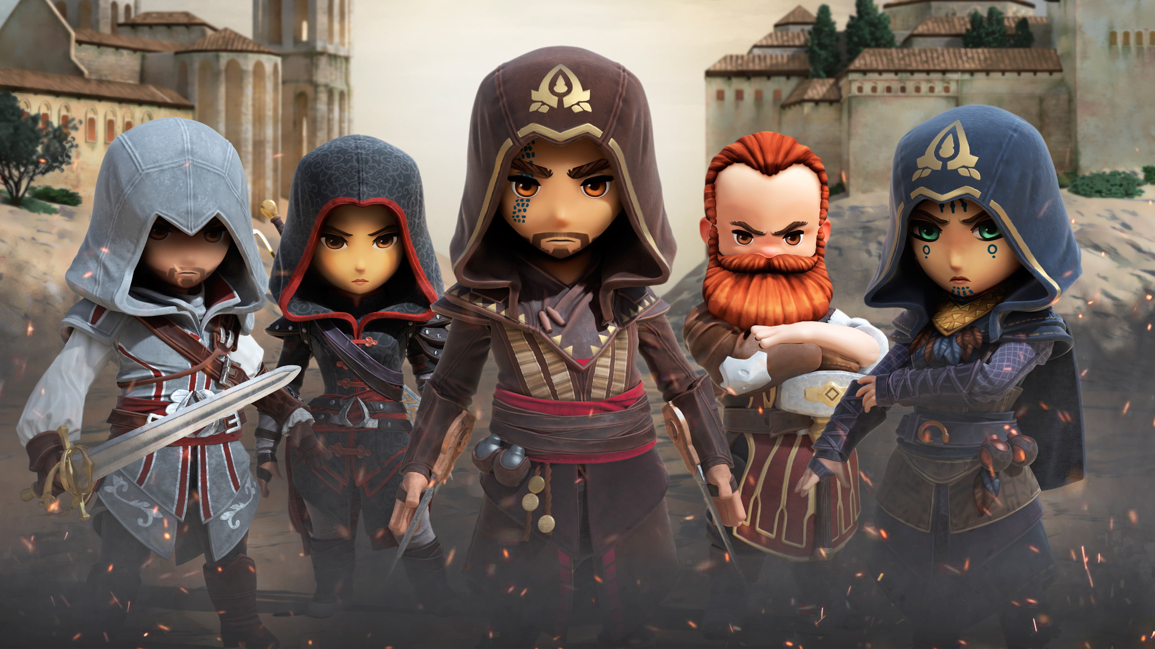 iOS, 4K, Android, 4K, Assassins Creed, Rebellion, HD Wallpaper