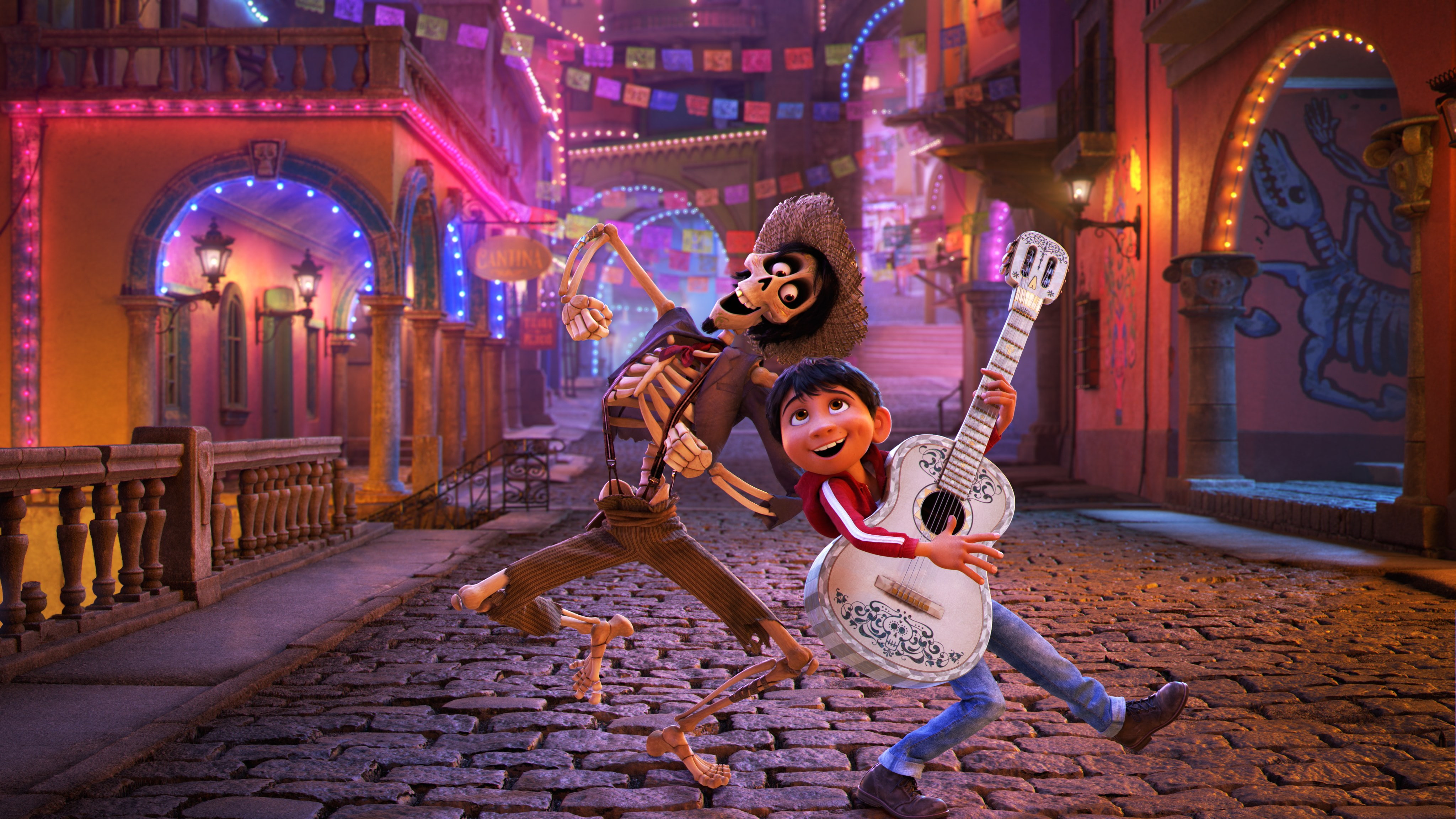 Movie, Coco (Movie), Coco, Miguel Rivera, Hector (Coco), 4K, HD Wallpaper