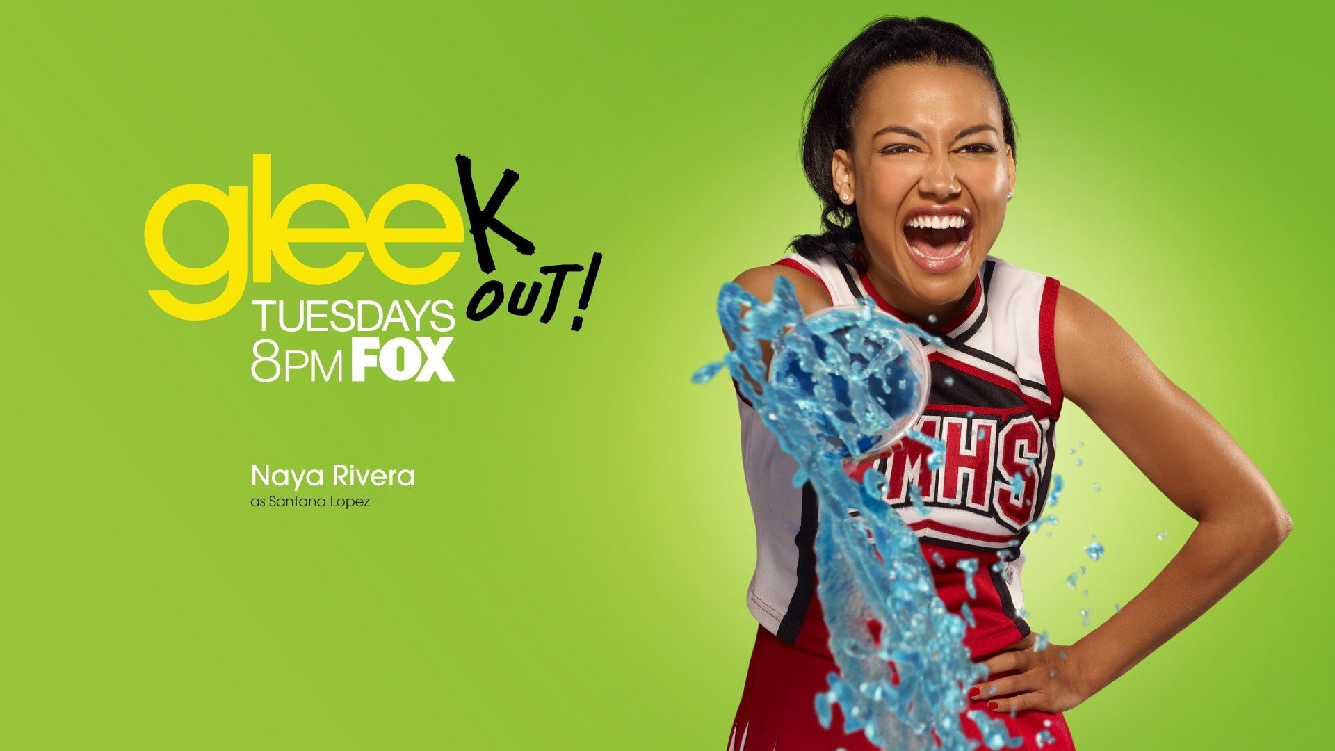 Naya Rivera, TV Show, Santana Lopez, 1080P, Glee, HD Wallpaper
