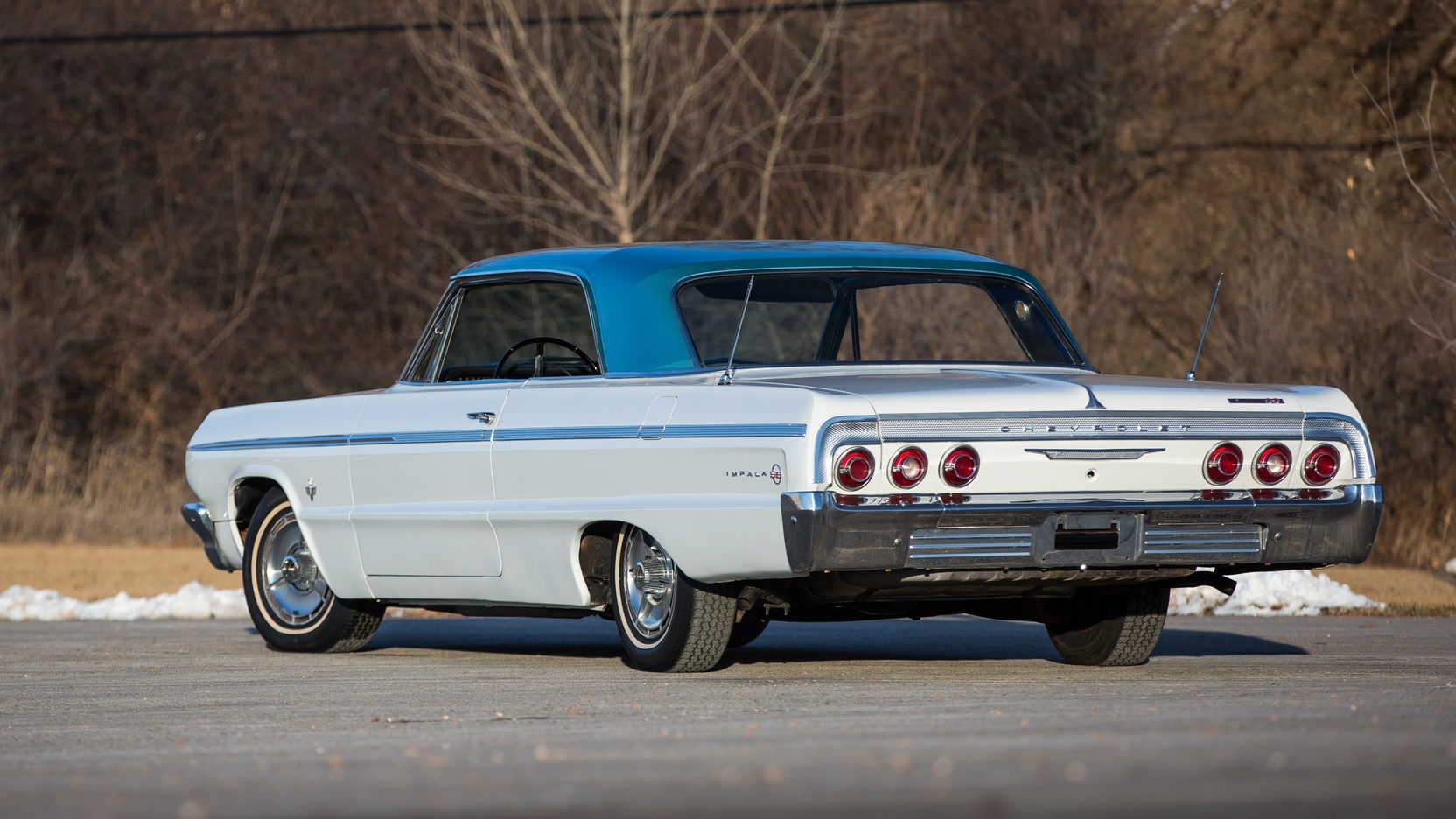 chevrolet, 720P, white, cars, (ss), impala, 1964, HD Wallpaper
