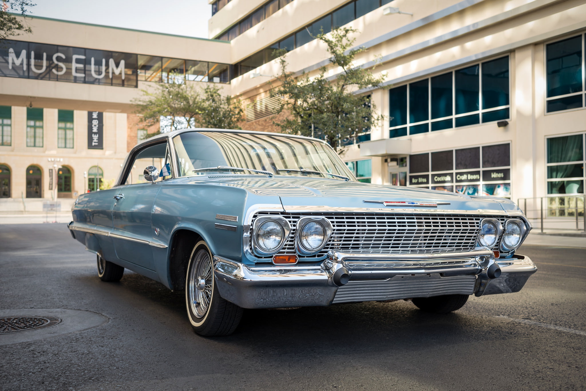 1080P, Chevrolet, muscle car, Impala SS, 1963, HD Wallpaper