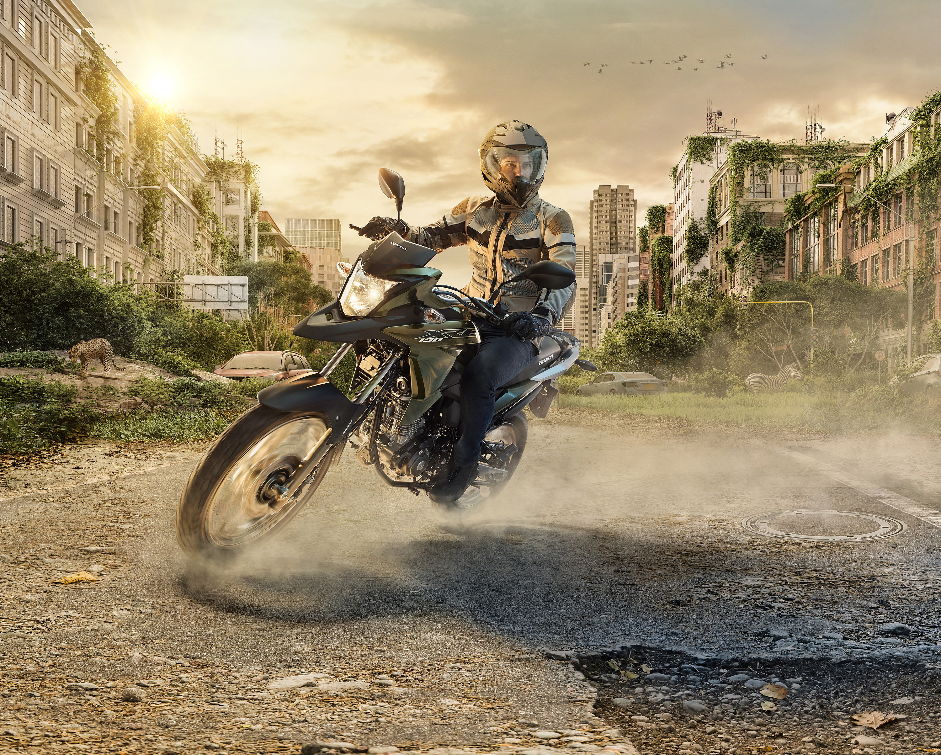 behance, hd, bikes, honda, 2K, HD Wallpaper