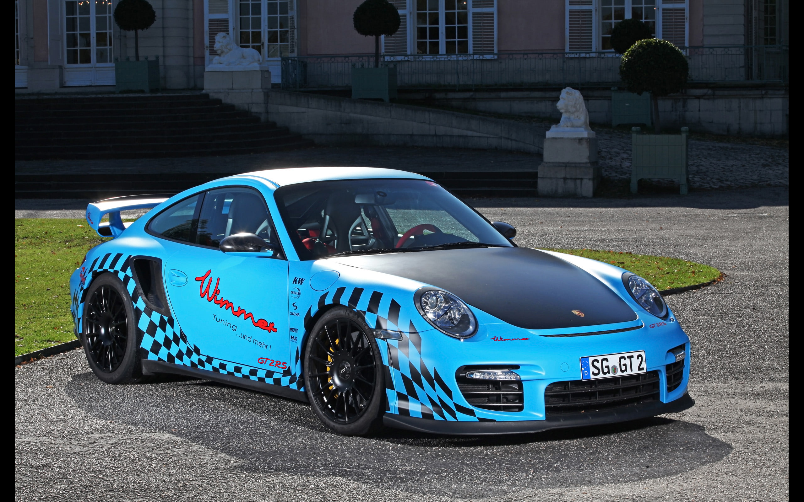 porsche, 2K, wimmer, r s, tuning, gt2, 911, 2011, HD Wallpaper