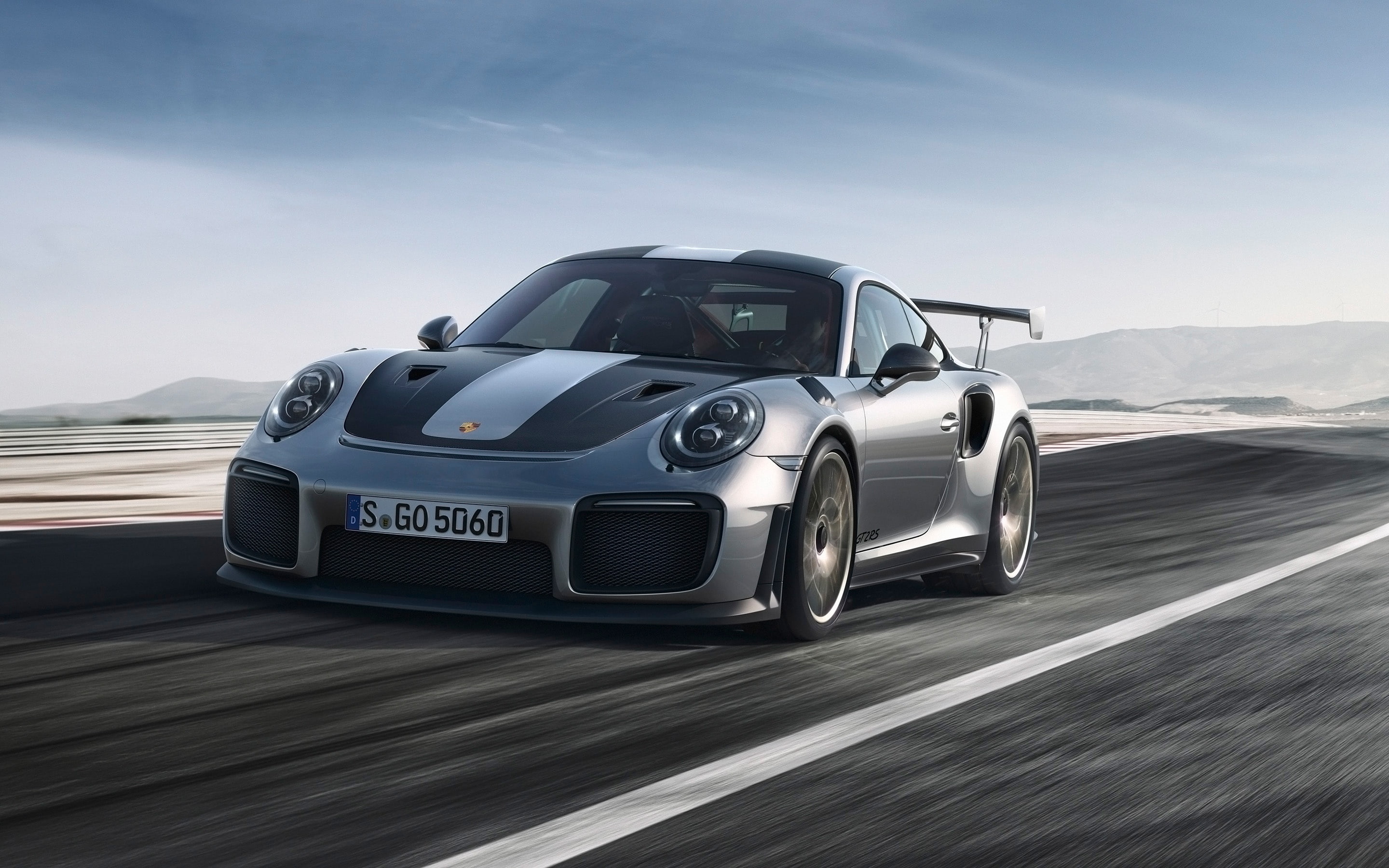 vehicle, gt2, car, 911, 2K, 2018, porsche, auto, automobile, supercar, r-s, HD Wallpaper