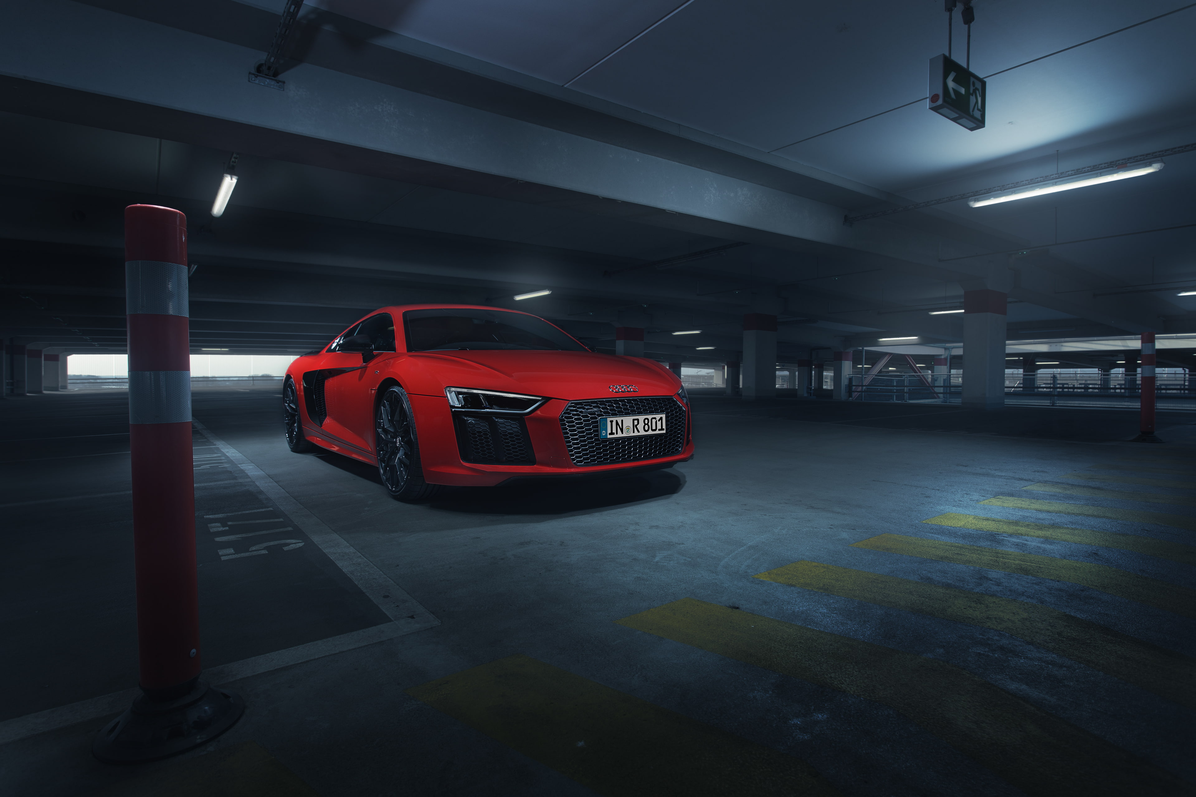 2018 cars, cars, audi, 4k, 4K, audi r8, hd, behance, HD Wallpaper