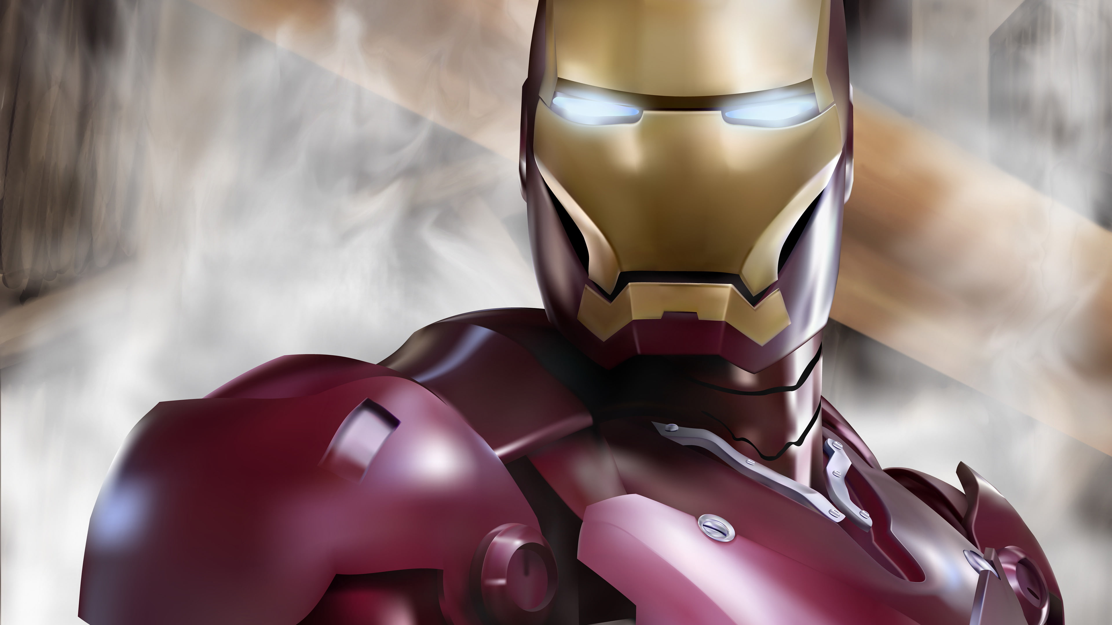 representation, transportation, artist, focus on foreground, iron man, hd, helmet, silver colored, 4k, superheroes, behance, futuristic, technology, artwork, HD Wallpaper