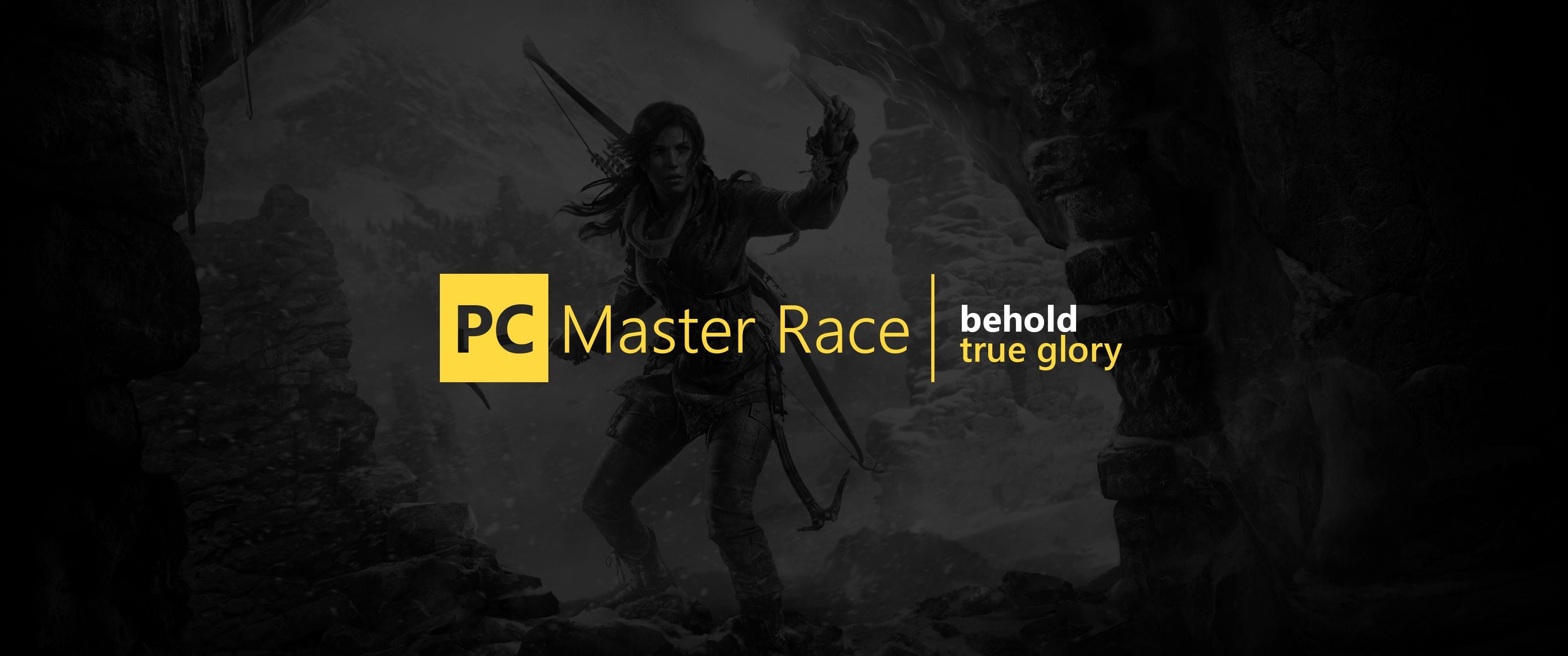architecture, Lara Croft, wall - building feature, aggression, PC gaming, PC Master  Race, communication, western script, night, evil, representation, Rise of the Tomb Raider, HD Wallpaper