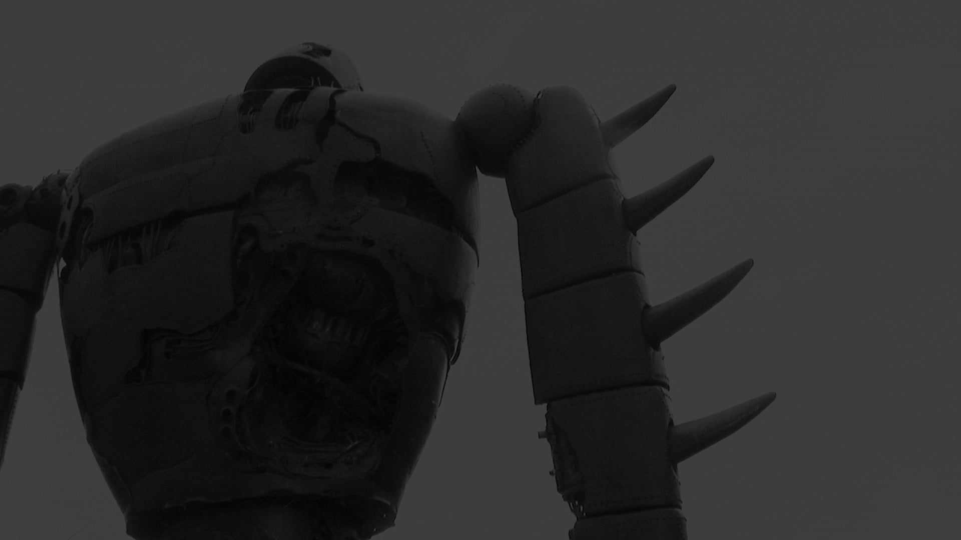 sculpture, nature, helmet, architecture, Studio Ghibli, built structure, history, close-up, representation, clear sky, monochrome, day, no people, untitled, HD Wallpaper