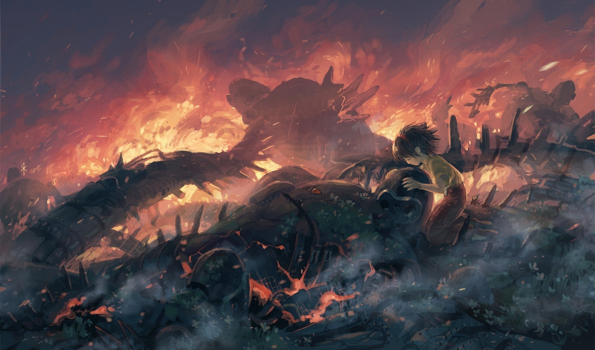 Studio Ghibli, Castle in the Sky, robot, anime, 1080P, HD Wallpaper