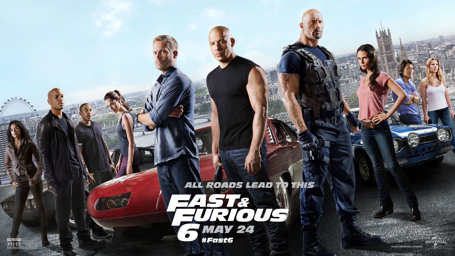 fast and furious 6, 1080P, HD Wallpaper