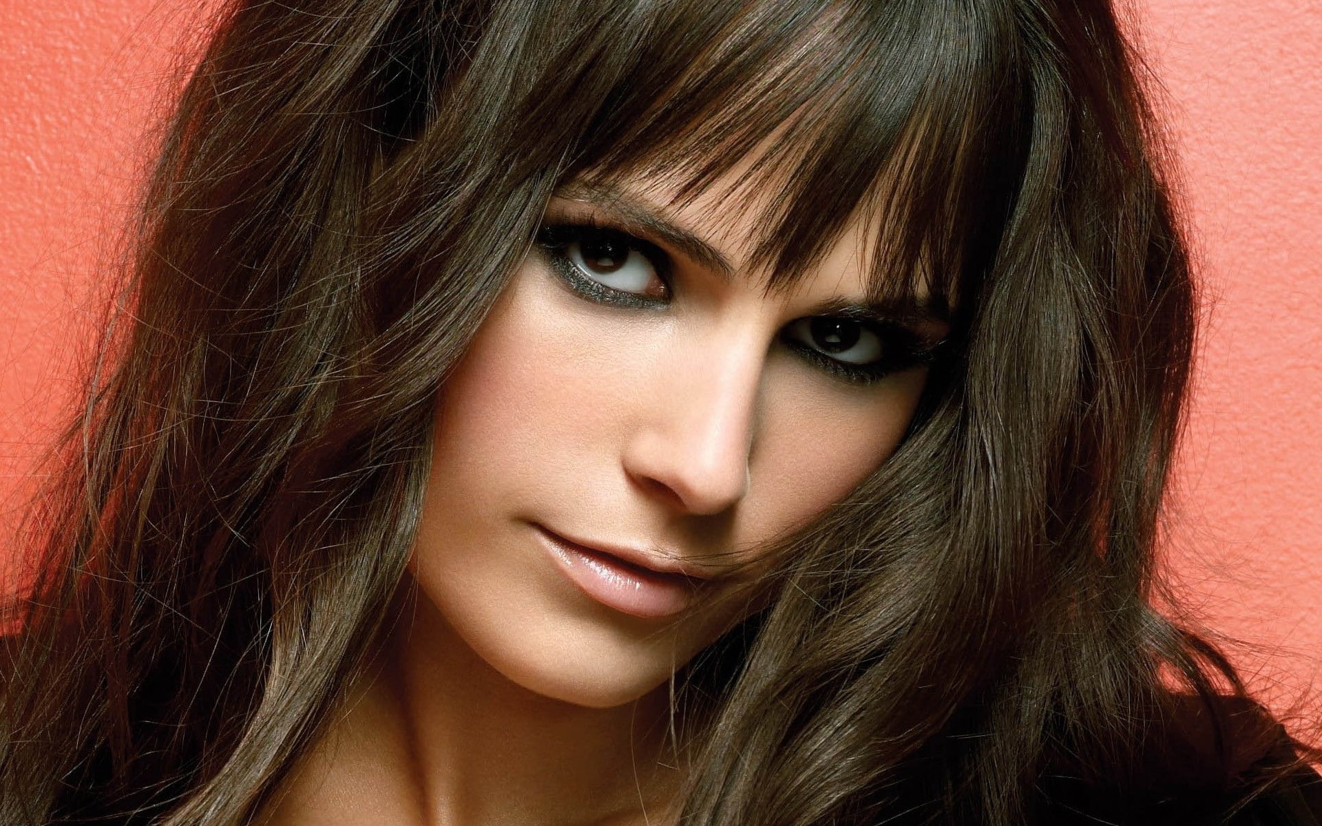 jordana, long, 1080P, hd, hair, art, brunettes, actress, faces, actresses, brewster, x, women, closeup, people, HD Wallpaper