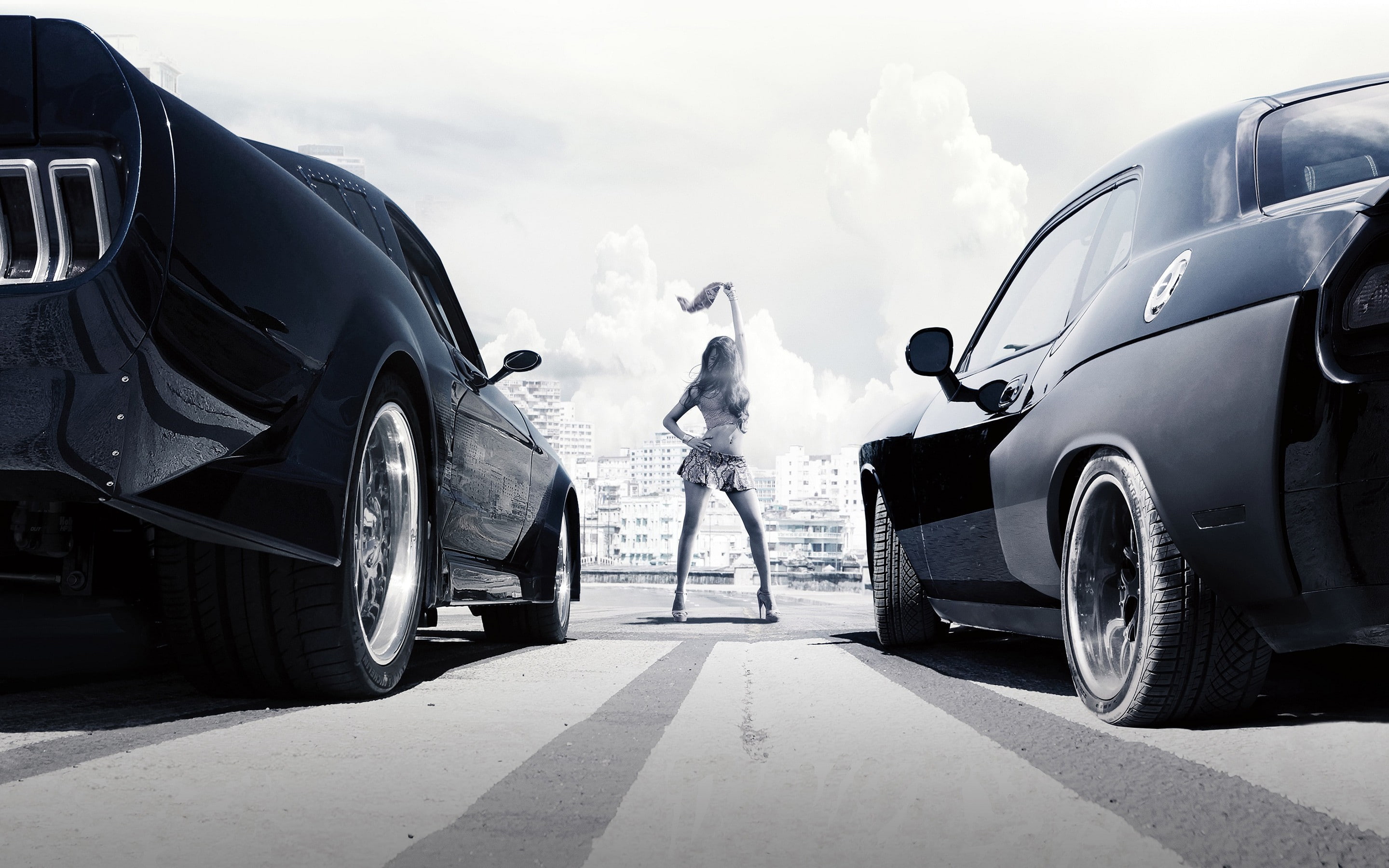 best movies, The Fate of the Furious, racing cars, 2K, HD Wallpaper