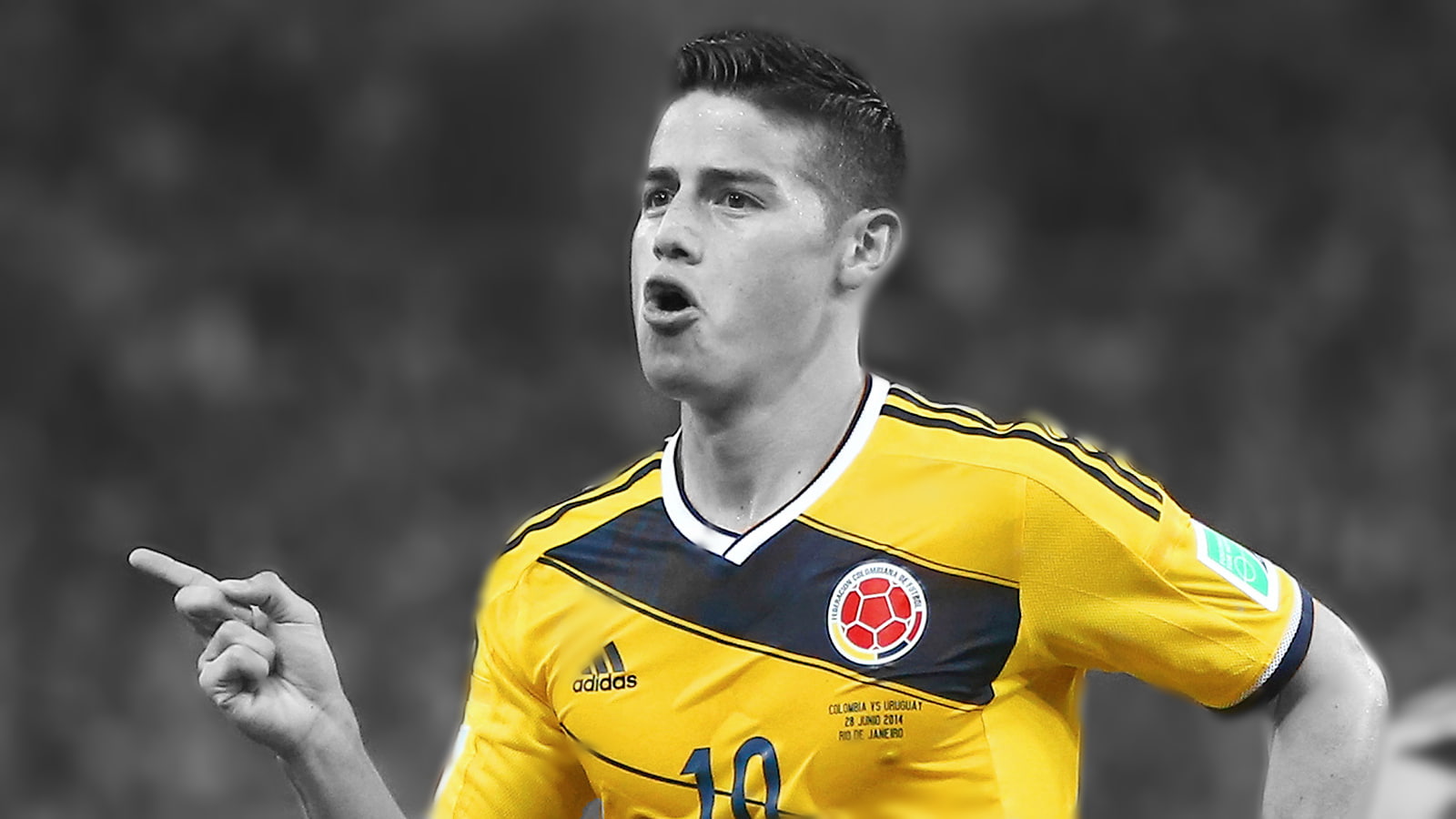 confidence, James Rodriguez, young adult, competition, standing, waist up, focus on foreground, one person, athlete, sports clothing, headshot, sport, clothing, HD Wallpaper