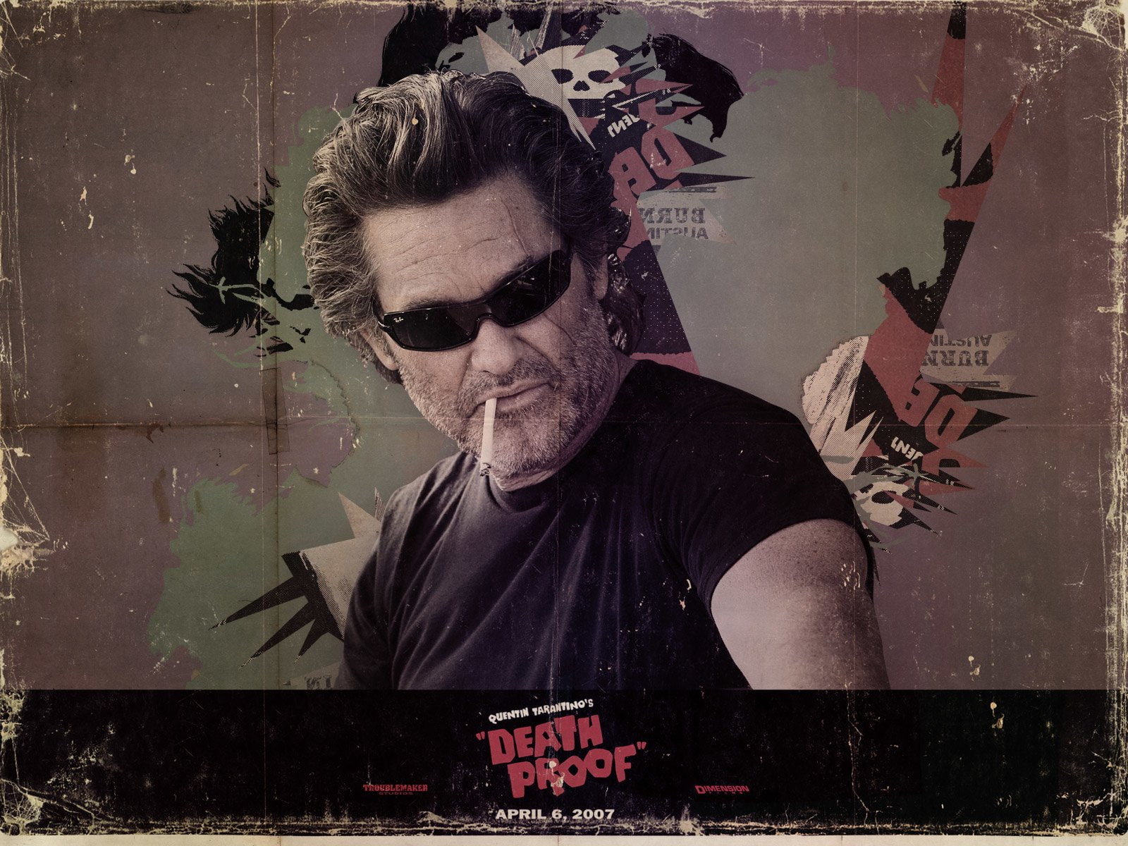 Kurt Russell, 720P, Death Proof, Movie, HD Wallpaper
