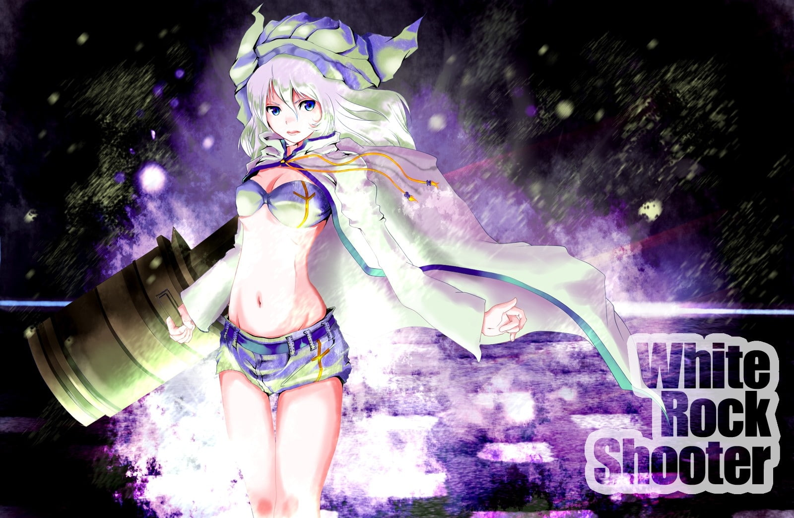 nature, black, Winter, art, hd, shooter, whiterock, letty, 720P, rock, touhou, women, HD Wallpaper