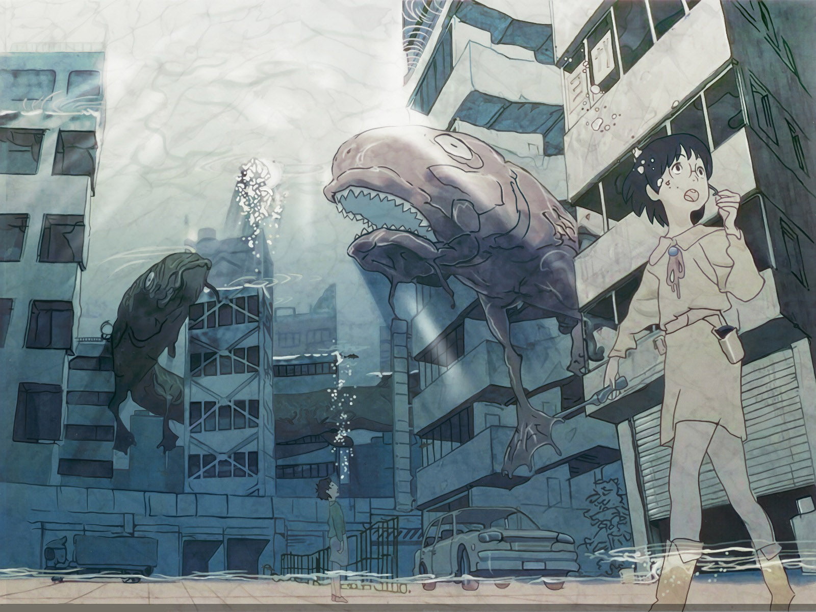 Anime, Dennou Coil, 720P, HD Wallpaper