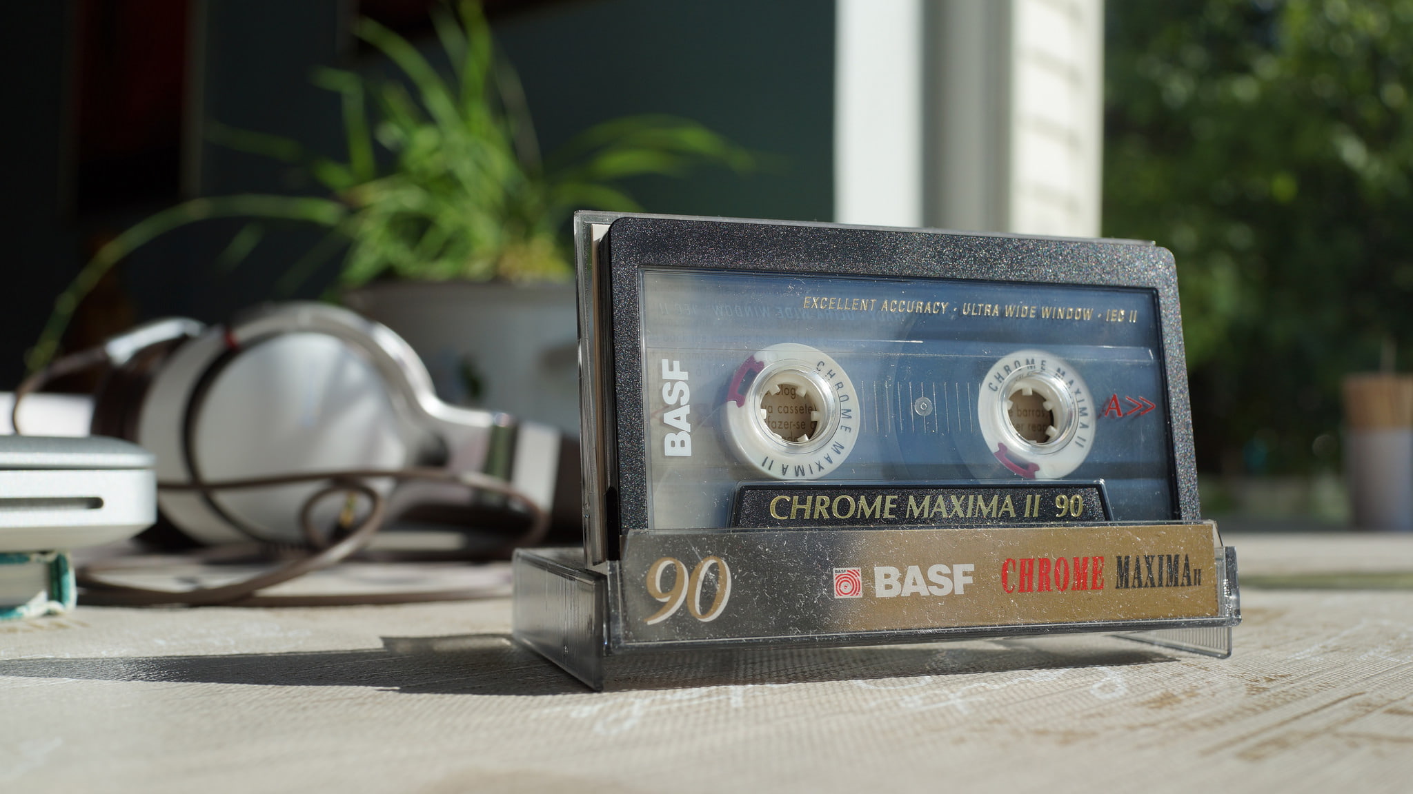 cassette, macro, music, BASF, 1080P, HD Wallpaper