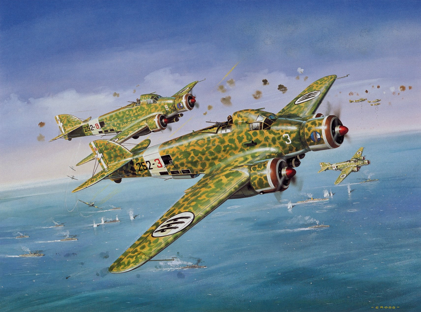 720P, Bombers, Savoia-Marchetti SM.79, HD Wallpaper