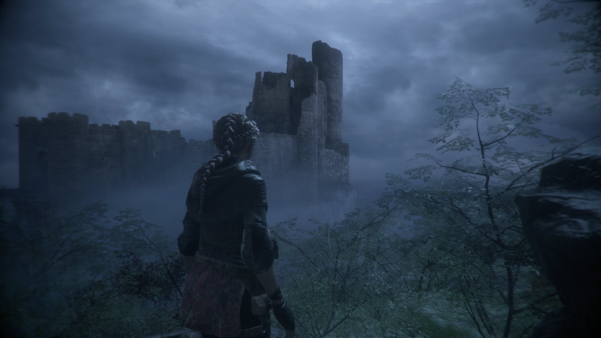 A Plague Tale Innocence, moonlight, Amicia, 1080P, HD Wallpaper