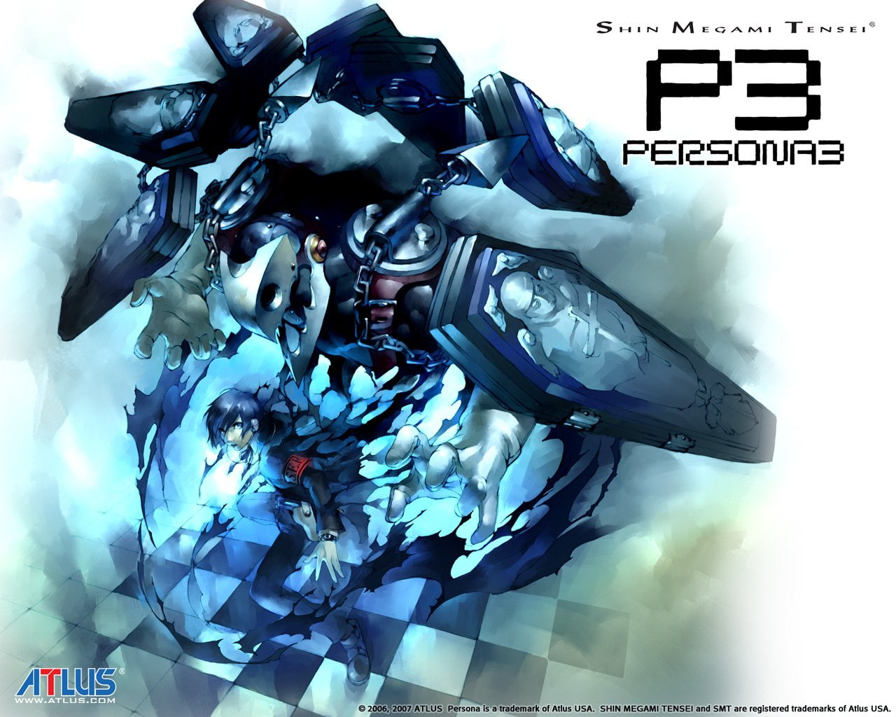 p, 720P, Persona, digital, Persona 3, screenshot, HD Wallpaper