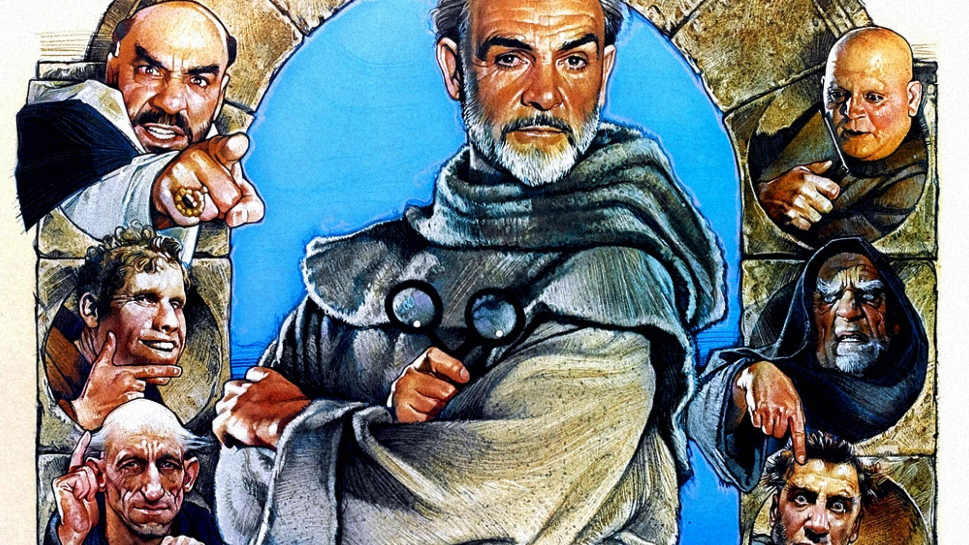 1080P, Movie, The Name of the Rose, Sean Connery, HD Wallpaper