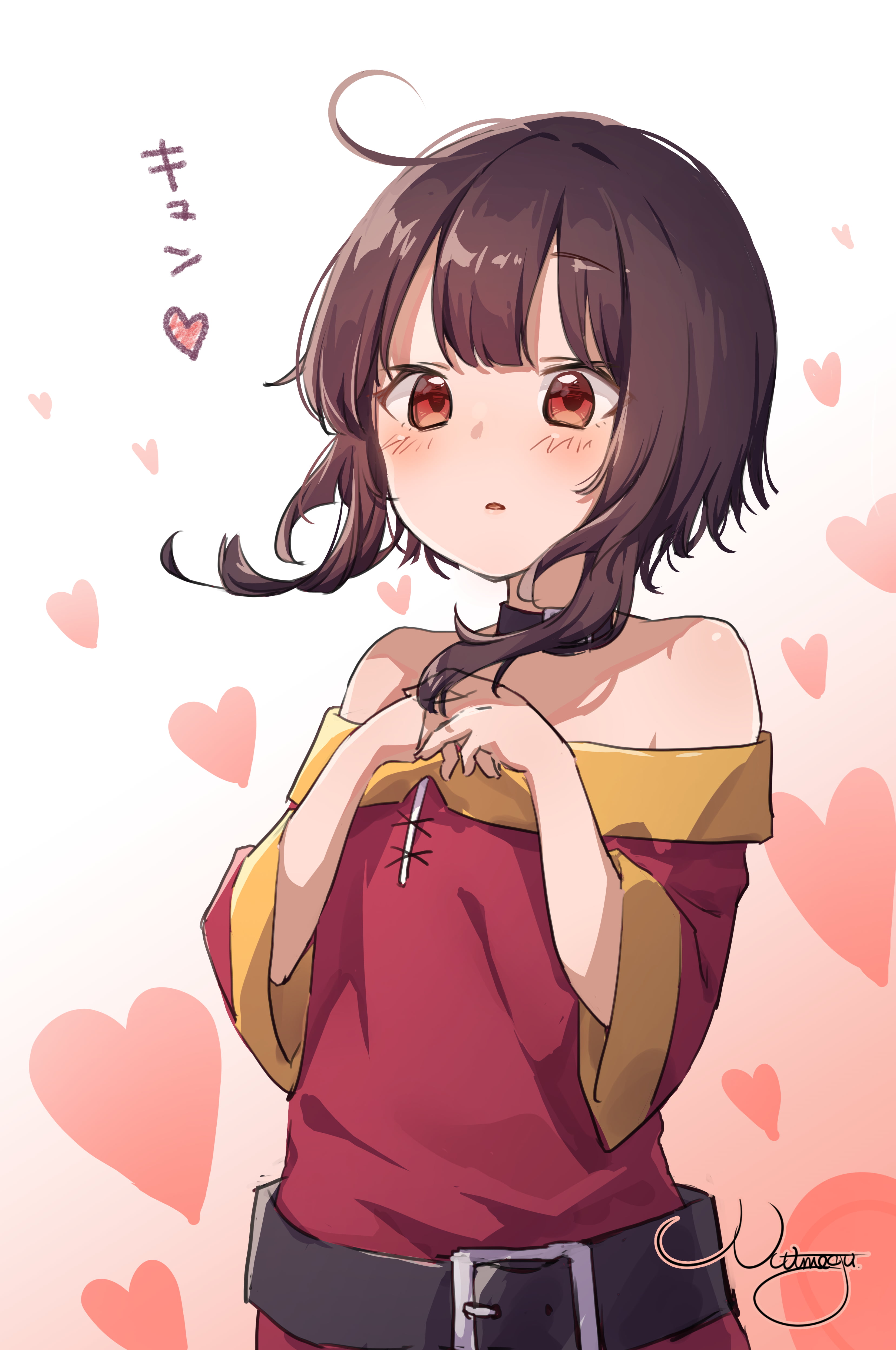 Natsu Megumi, 4K, Megumin (KonoSuba), Kono Subarashii Sekai ni Shukufuku wo!, Phone HD Wallpaper