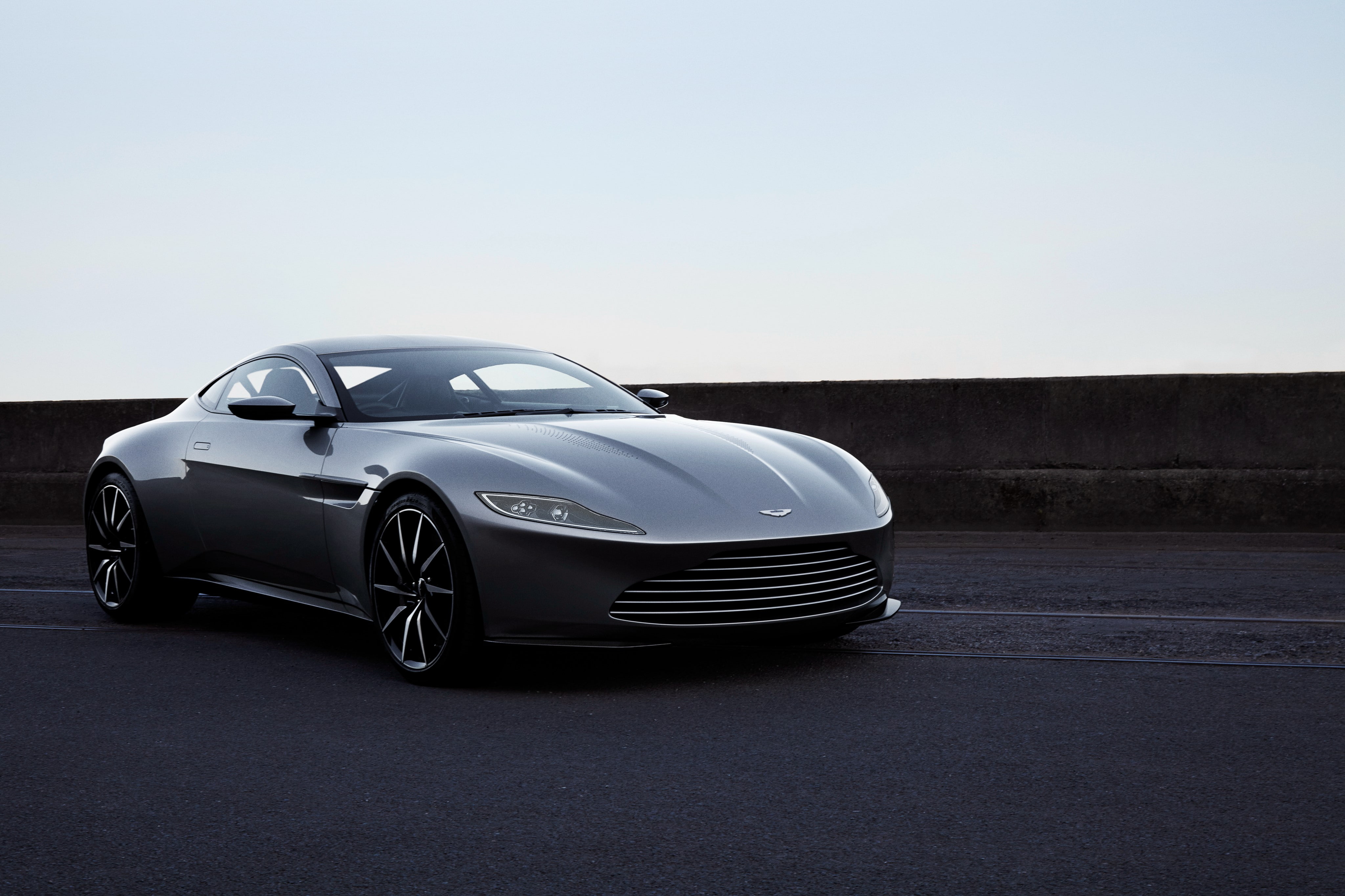 Side view, racecar, convertible, car, wealth, land vehicle, shiny, mode of transportation, motor vehicle, 4K, motion, Aston martin, silver colored, day, HD Wallpaper