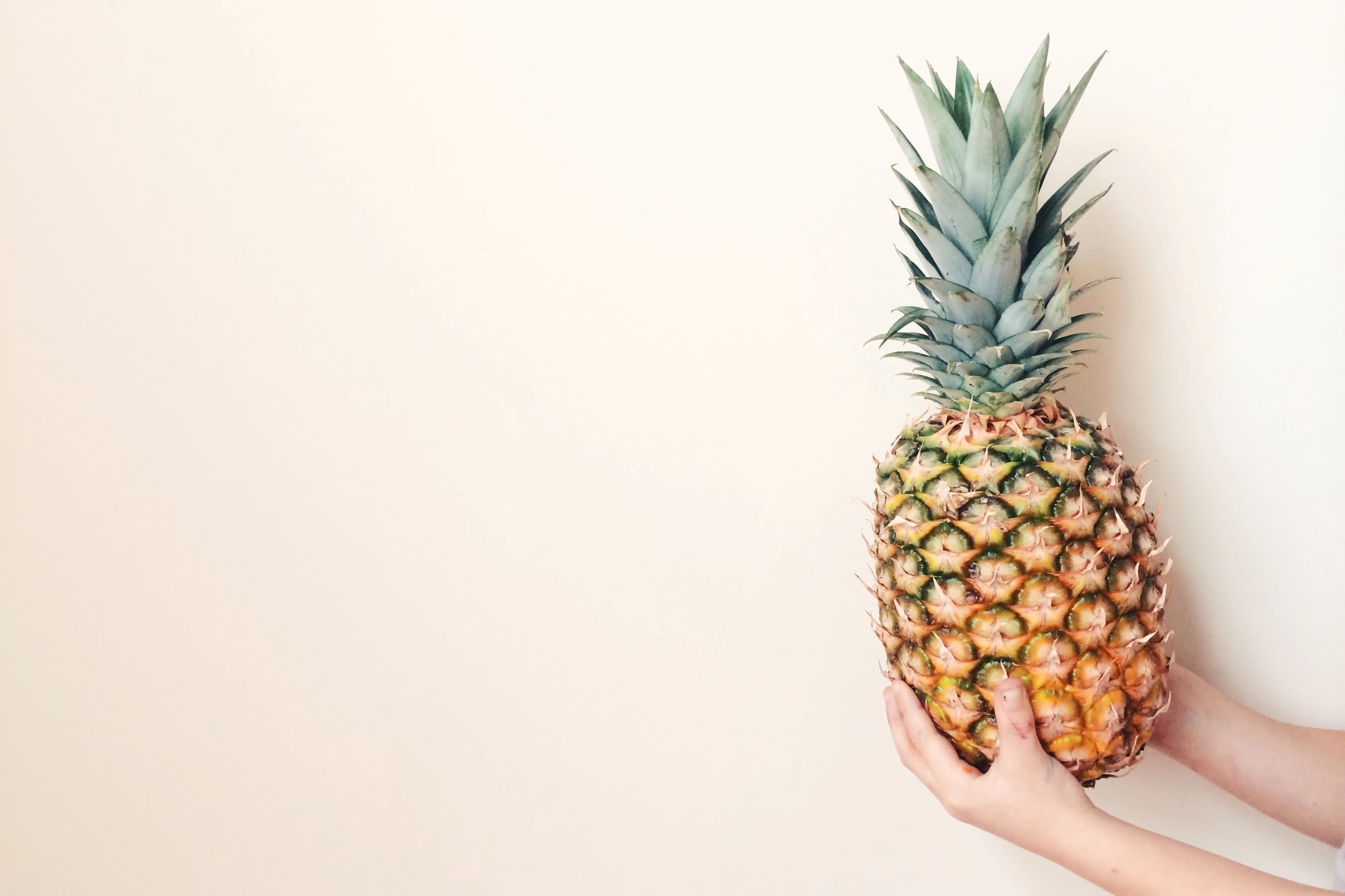 women, food and Drink, healthy Food, studio shot, wellbeing, fruit, healthy lifestyle, human body part, freshness, background, one person, copy space, tropical fruit, HD Wallpaper