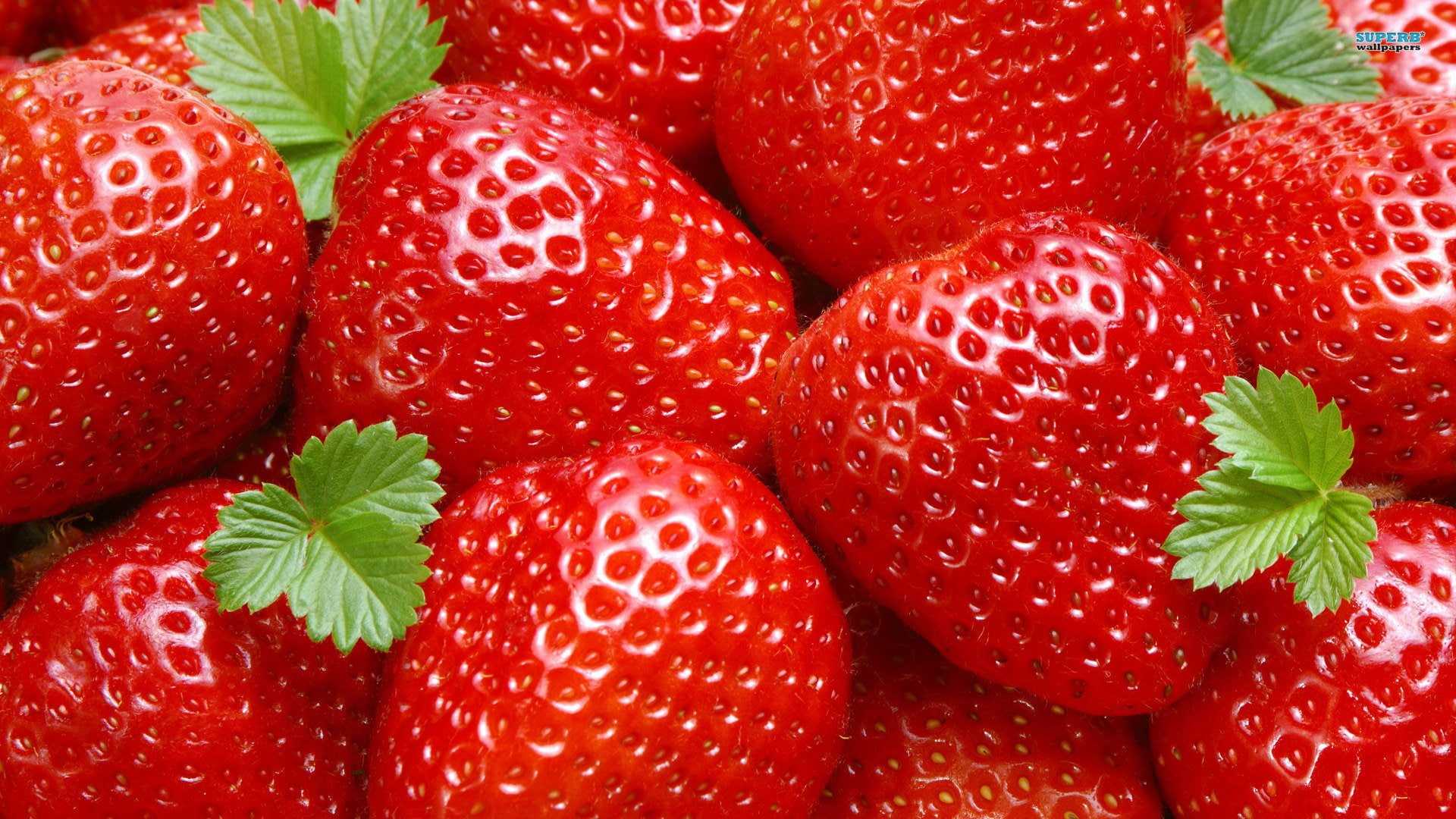 1080P, Fruits, Strawberry, bunch, HD Wallpaper
