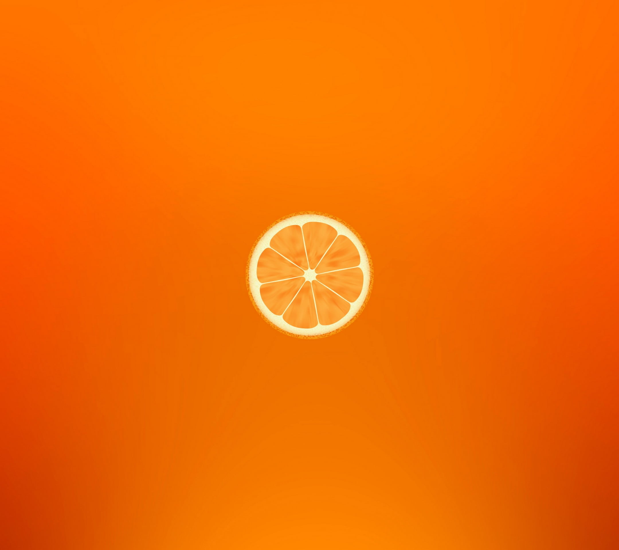 orange (fruit), orange background, close-up, orange, red, minimalism, indoors, colored background, nature, shape, ferris wheel, no people, citrus fruit, HD Wallpaper