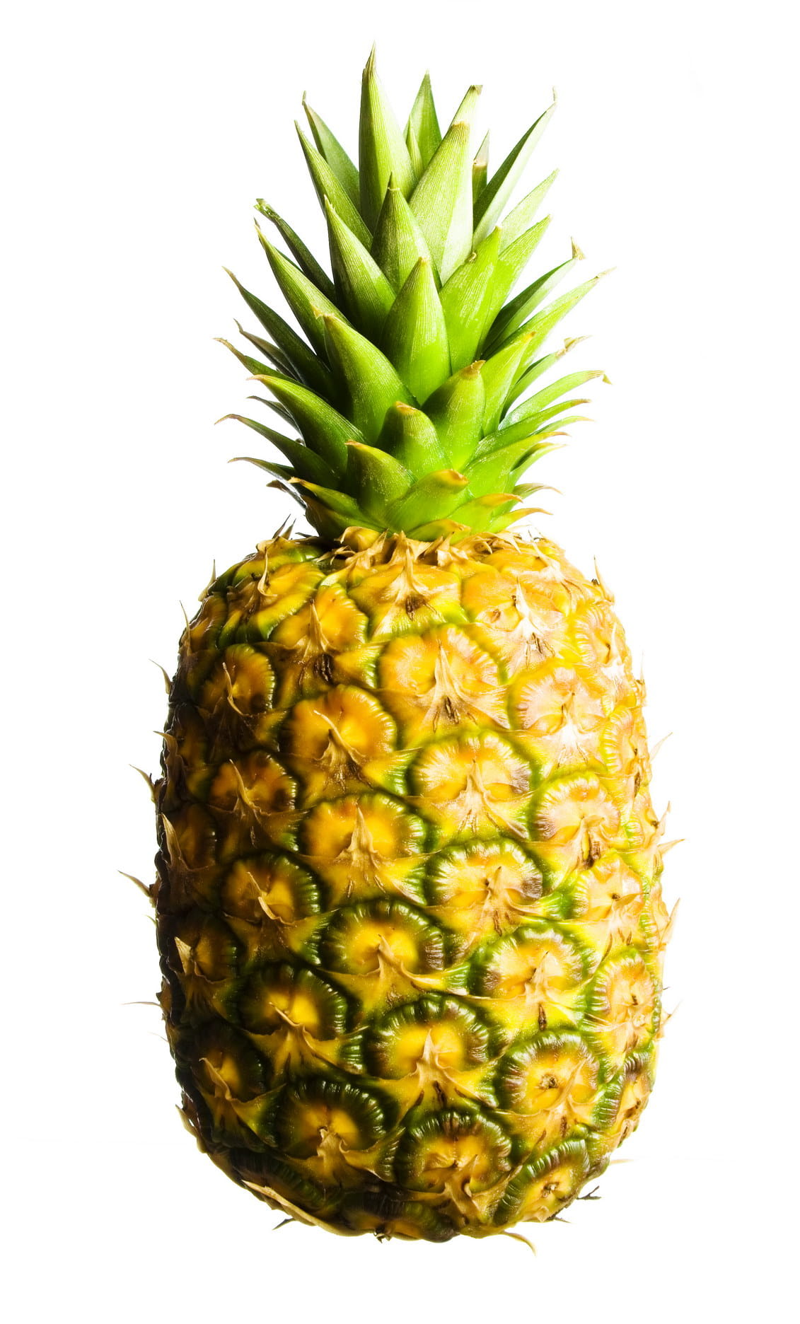wellbeing, food, healthy, ripe, indoors, delicious, eat, yellow, pineapple, background, no people, green color, cut out, nutrition, tropical fruit, still life, Phone HD Wallpaper