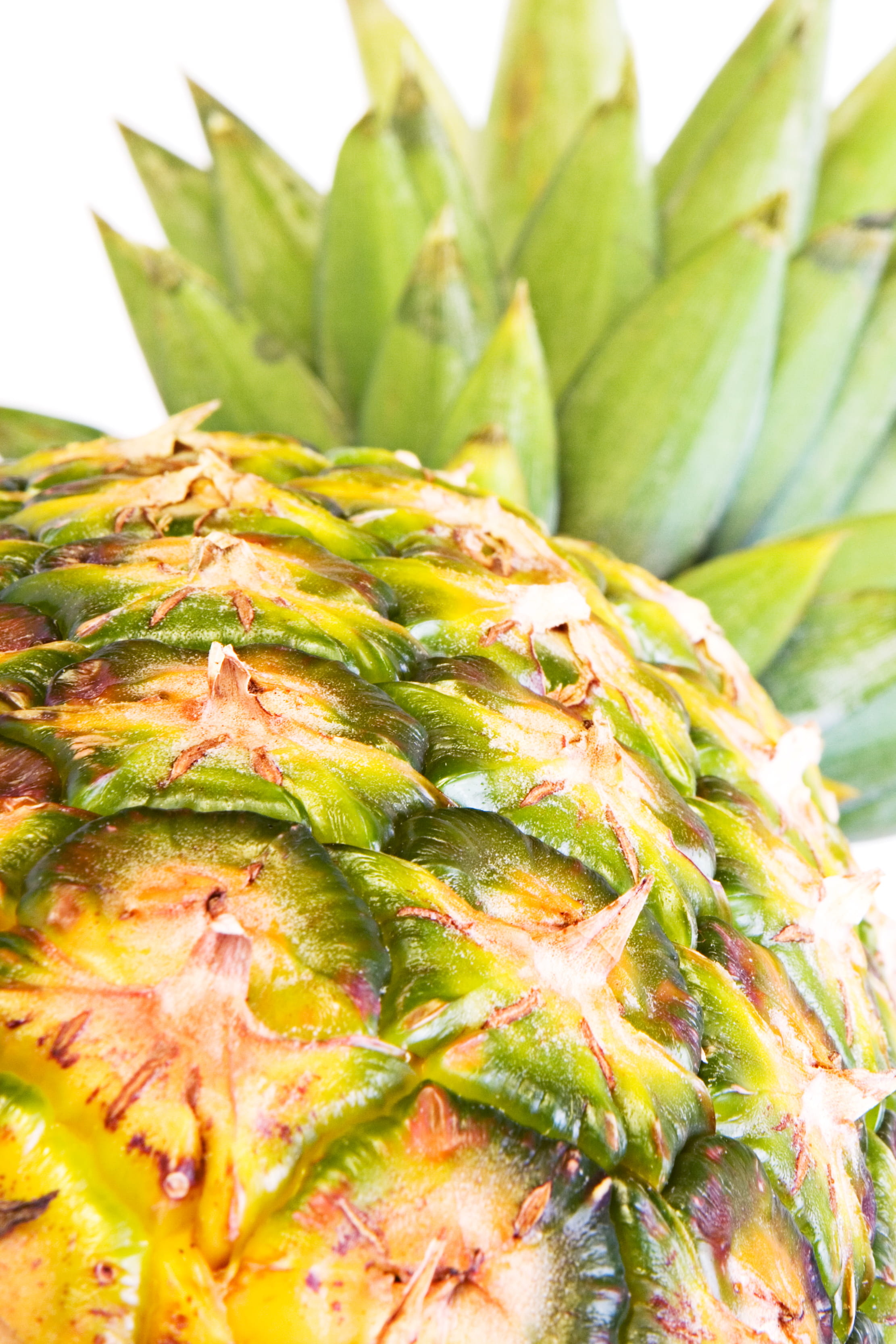 2K, fresh, freshness, pineapple, nature, still life, fruit, plant part, ananas, day, vitamin, ripe, green color, close-up, no people, healthy eating, leaf, Phone HD Wallpaper