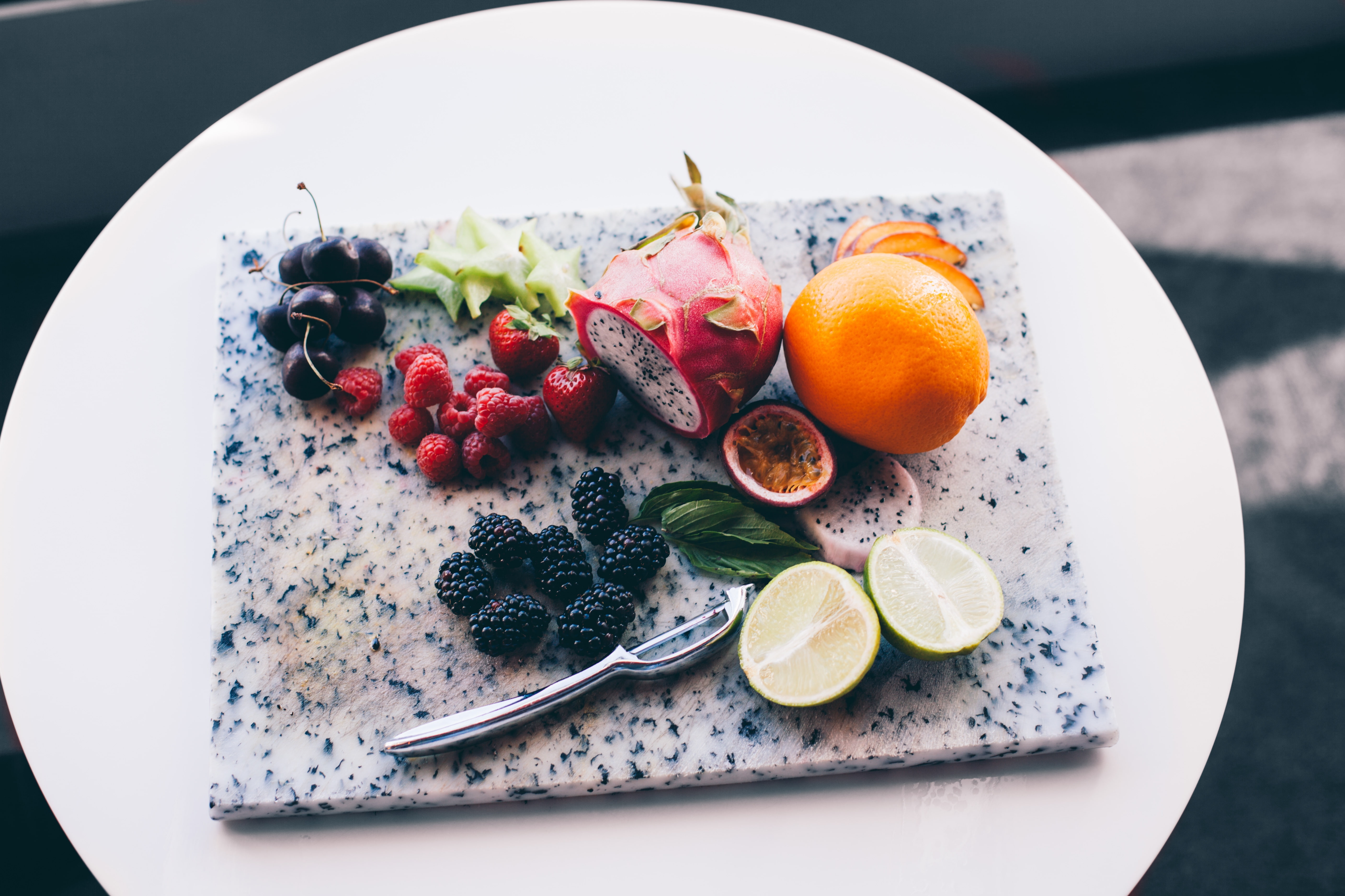 lime, passion fruit, blackberry, 5K, pitahaya, HD Wallpaper