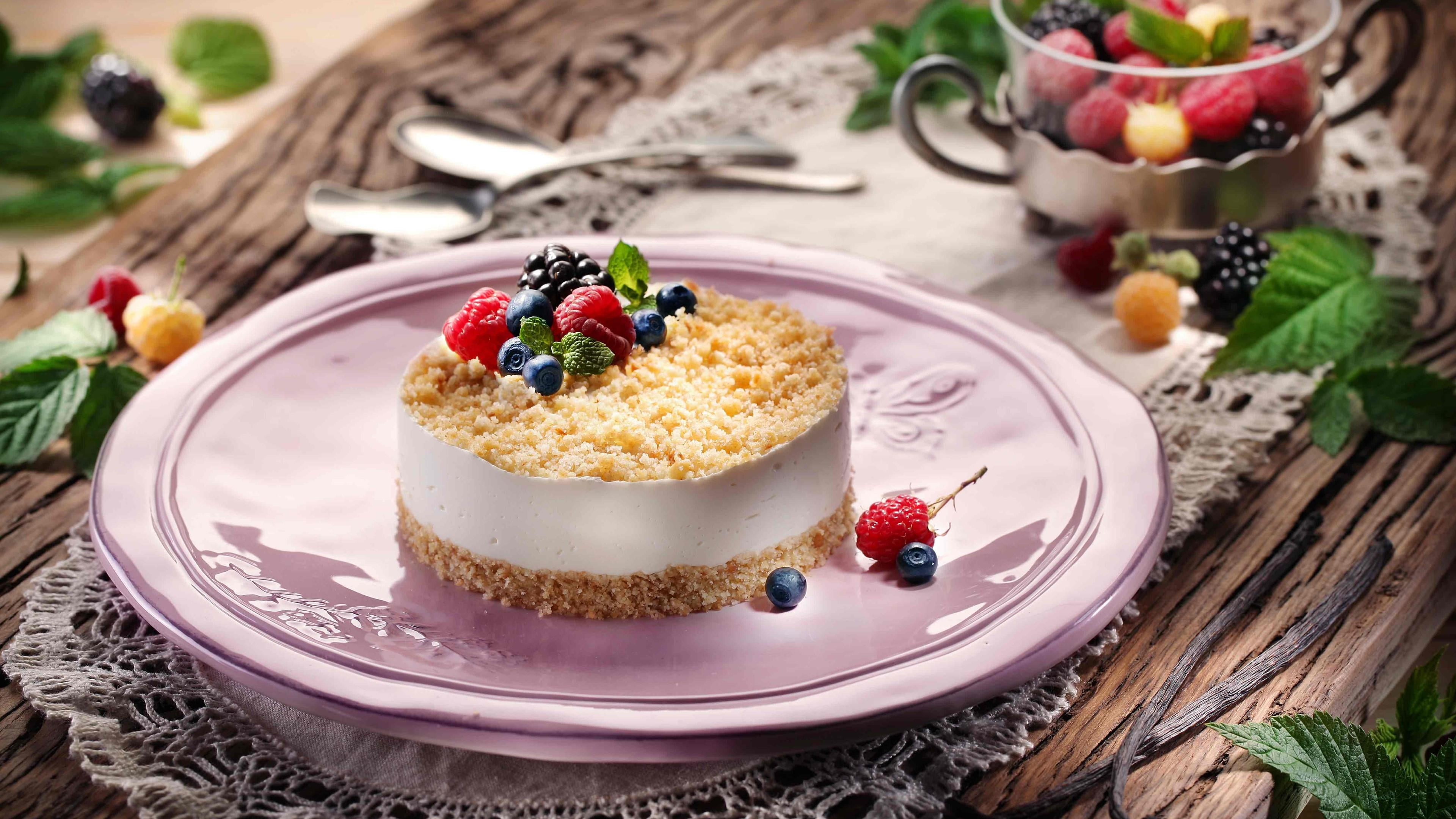 cup, plate, meal, breakfast, spoon, yogurt, garnish, black berry, close-up, healthy eating, blue berry, herb, temptation, dish, sweet, food, sweet food, HD Wallpaper