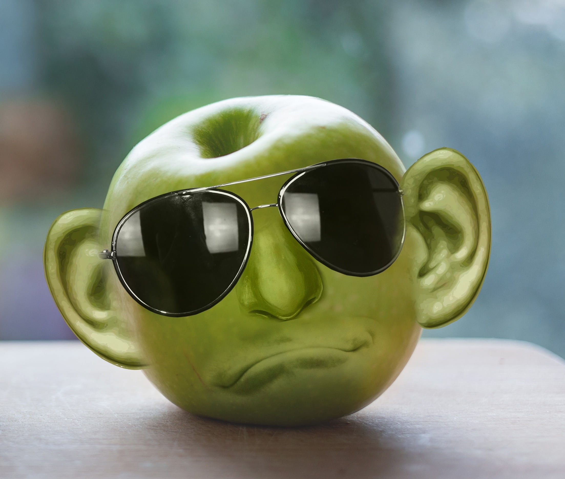 orchard, frisch, garden, mouth, healthy eating, creativity, photoshop, green, security, safety, fruits, nature, sport, protection, focus on foreground, HD Wallpaper