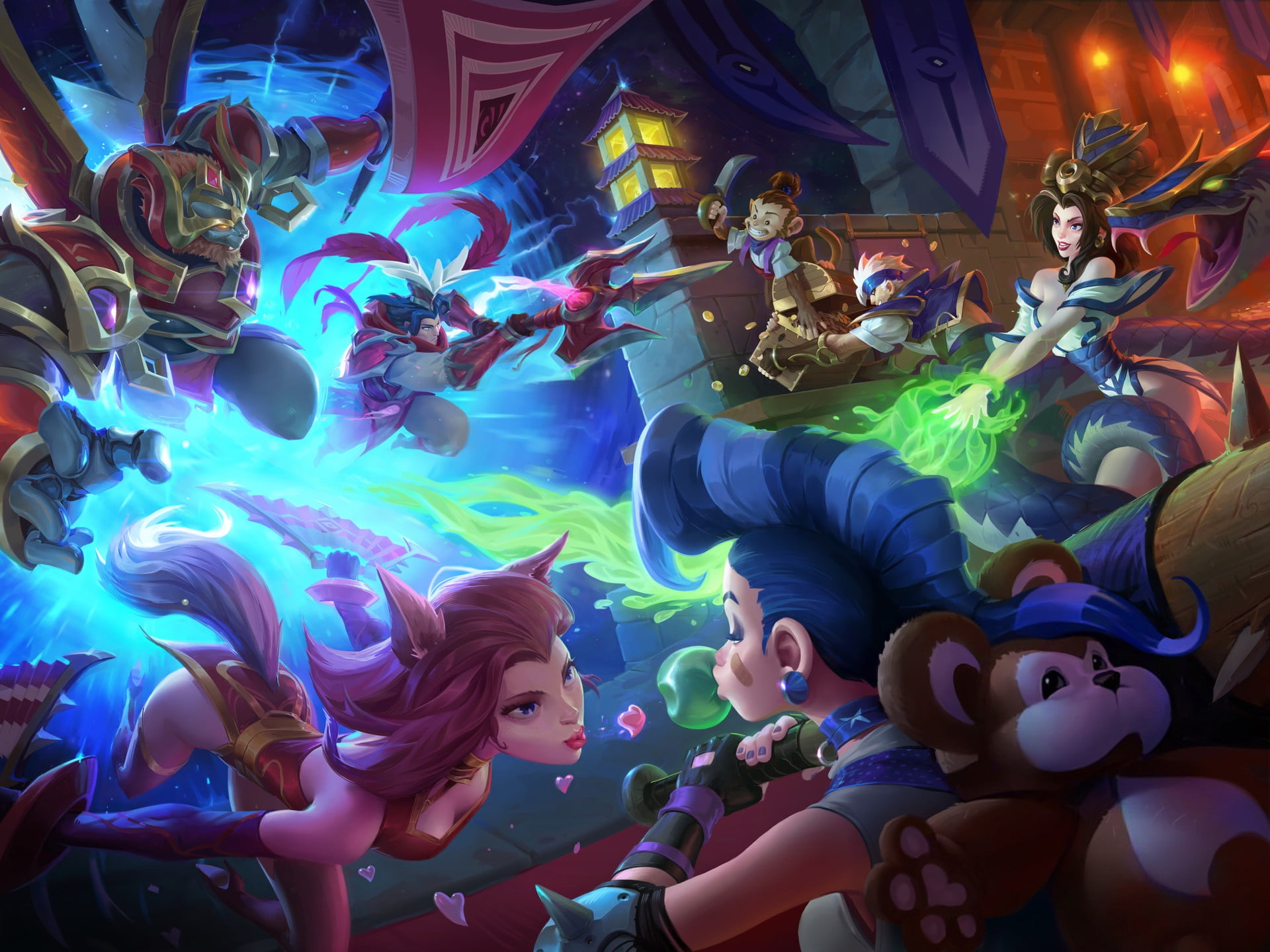 art, 1080P, Getting Even - Guild Wars Wiki, fantasy, Christian Fell, the game, Guild Wars Event Illustration, HD Wallpaper