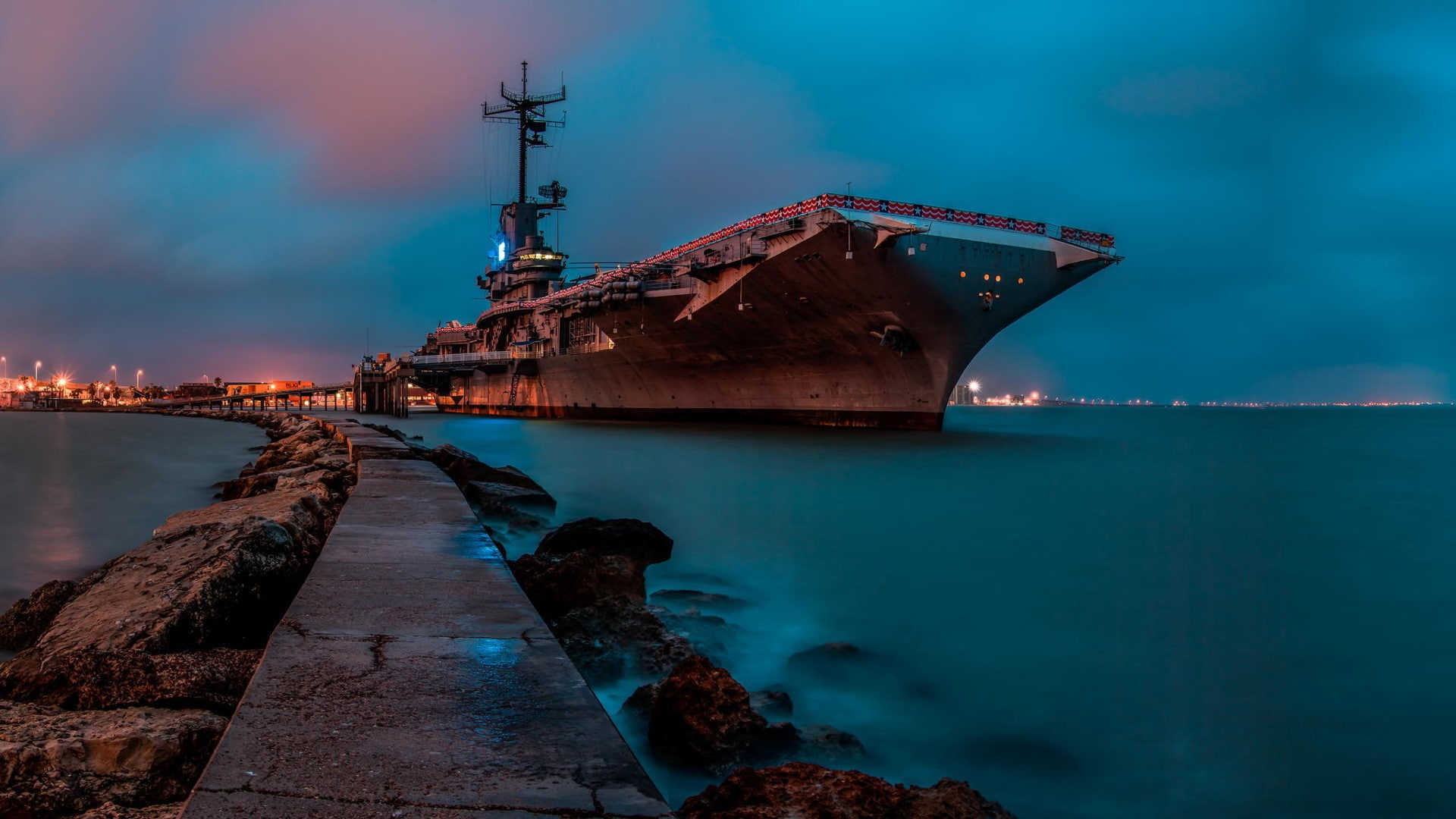 military, Aircraft Carrier, 1080P, USS Lexington, United States Navy, HD Wallpaper