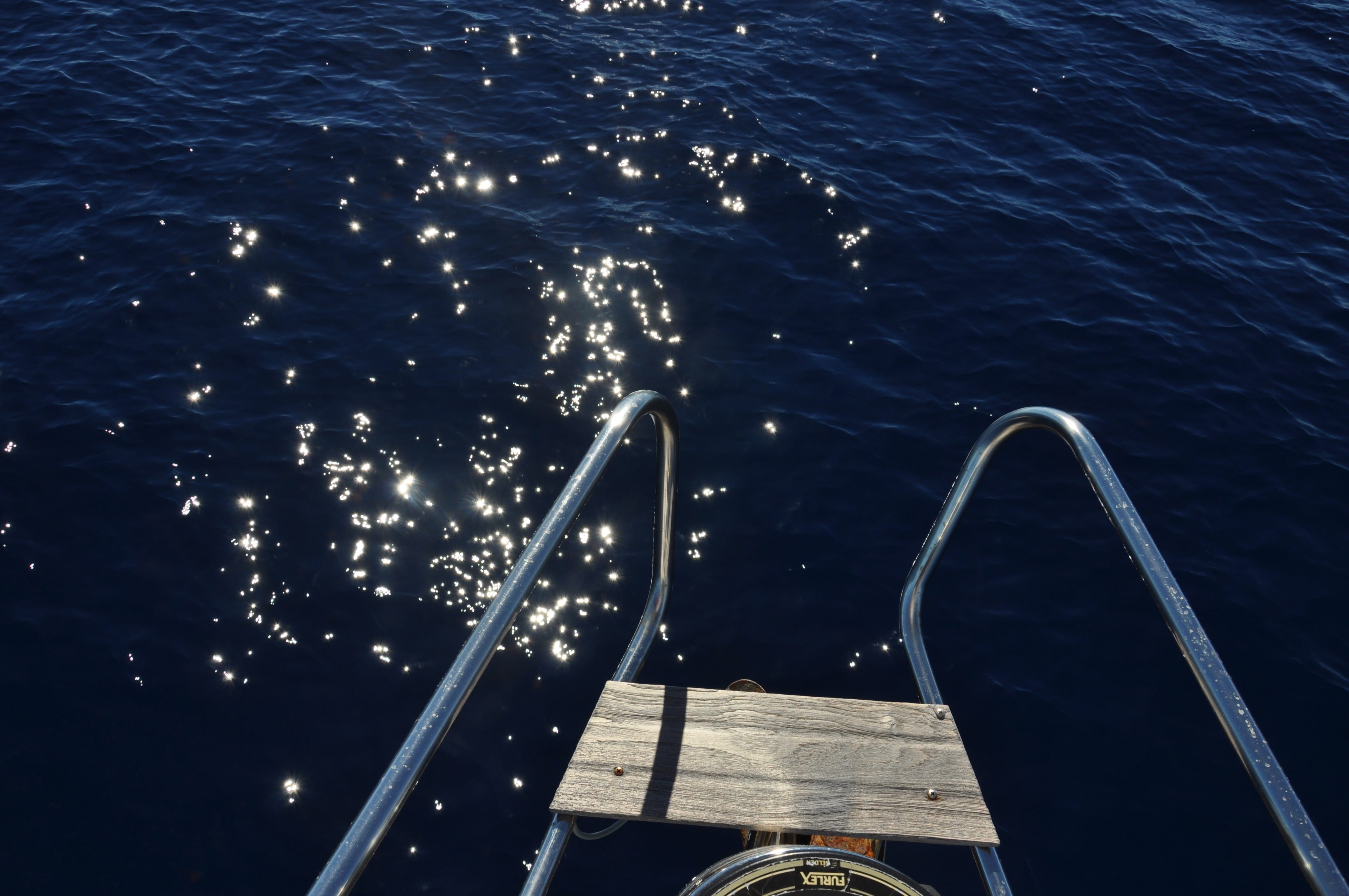 beauty in nature, sailing, sea, sunlight, rippled, metal, atlantic, connection, motion, railing, day, 4K, mode of transportation, nautical vessel, no people, HD Wallpaper