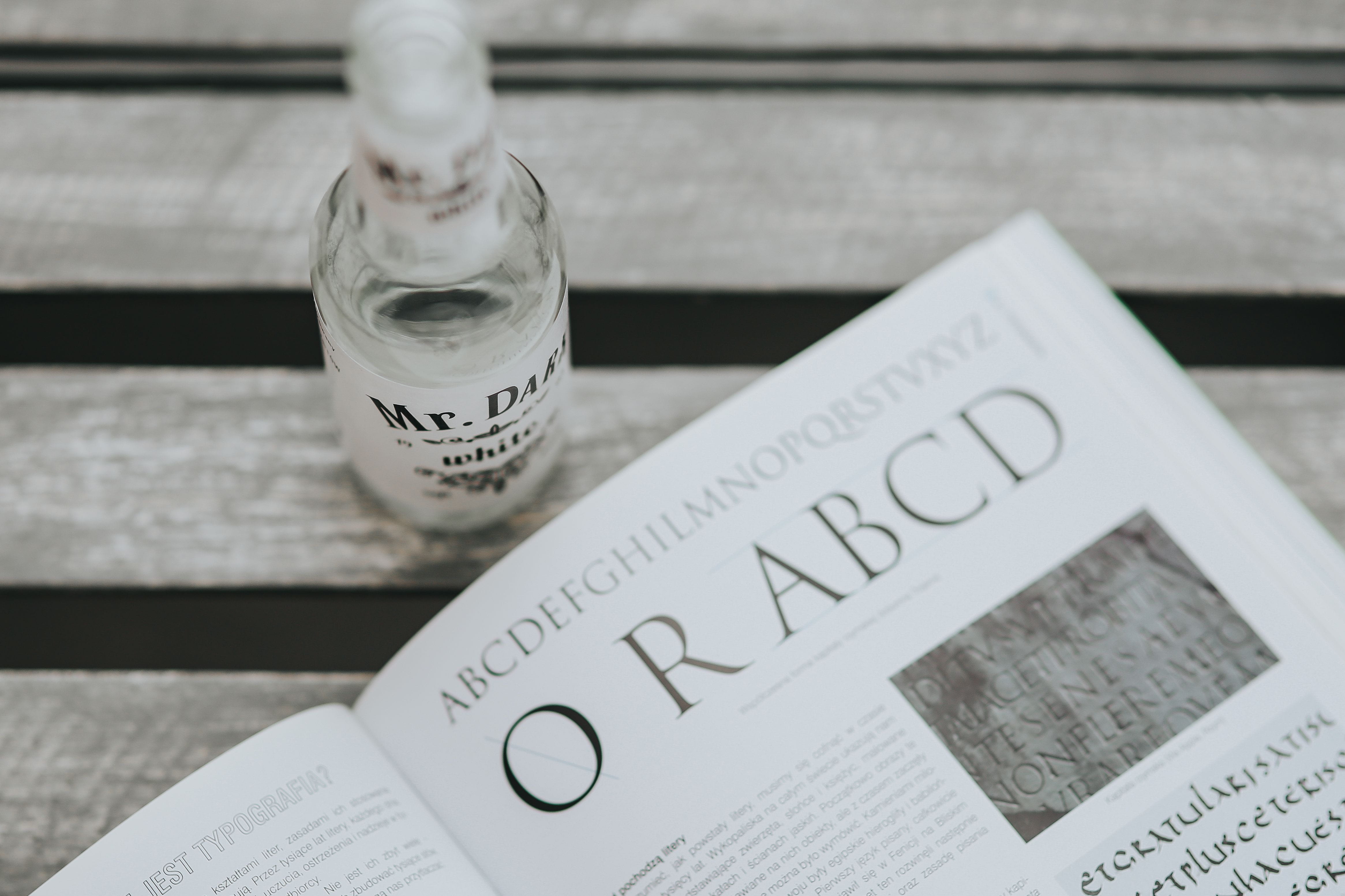 various, pot, 4K, document, magazine, typo, table, paper, no people, still life, letters, indoors, finance, little, items, glass - material, drink, bottle, HD Wallpaper