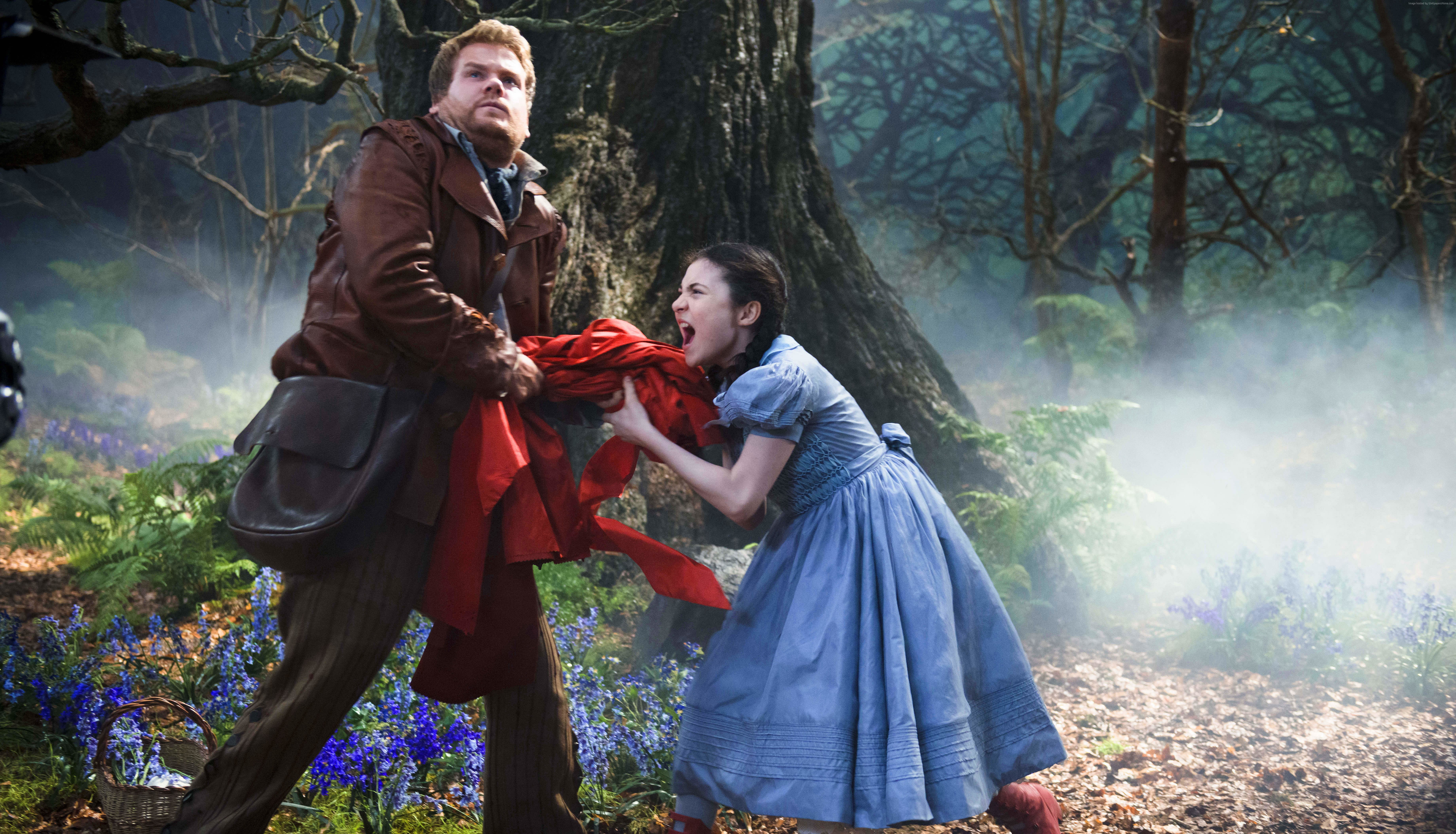 fantasy, Into the woods, movie, Best Movies of 2015, 5K, fairy tale, Lilla Crawford, HD Wallpaper