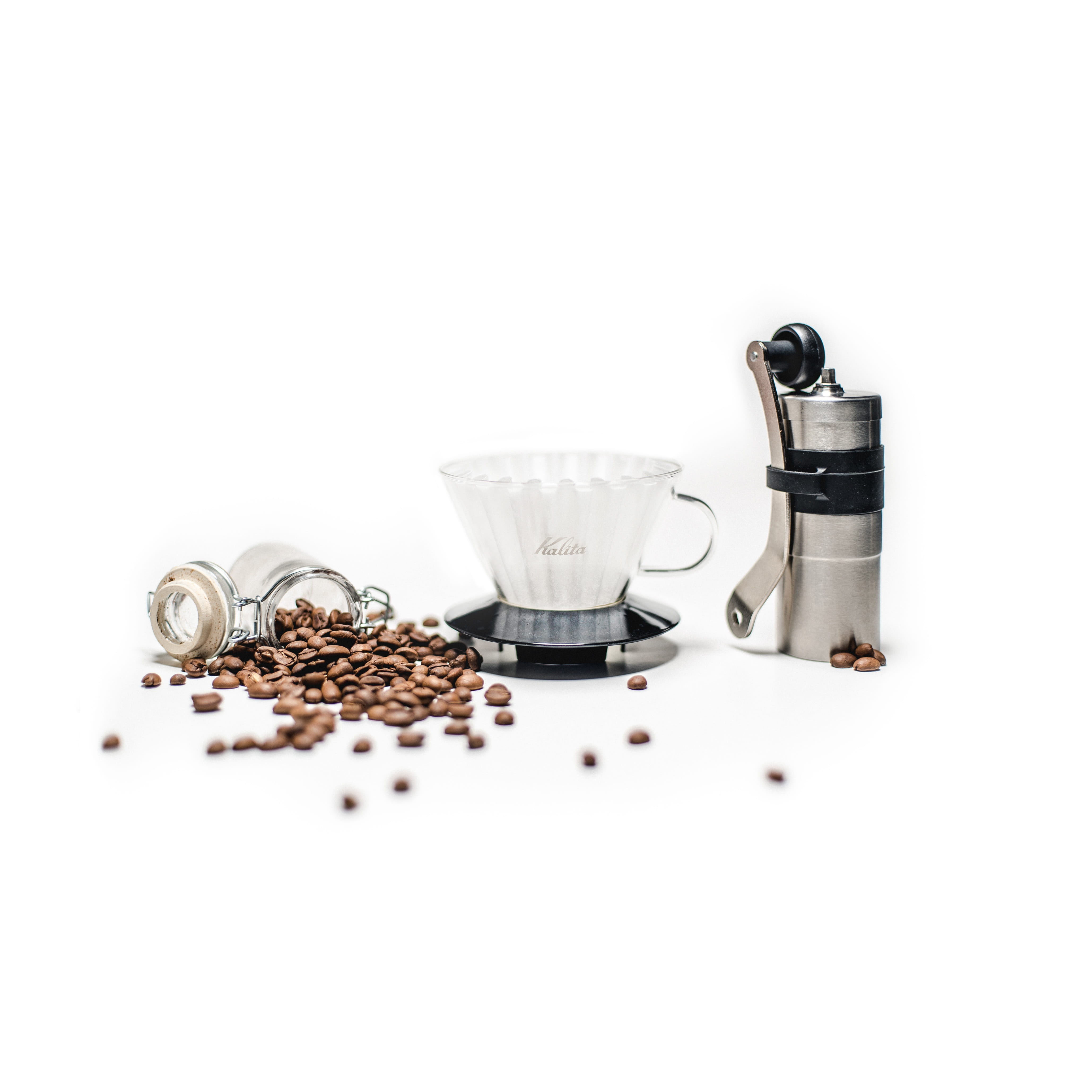 kalita, preparation, coffee pot, roasted coffee bean, still life, no people, indoors, mug, refreshment, 4K, equipment, grinder, freshness, coffee maker, Phone HD Wallpaper