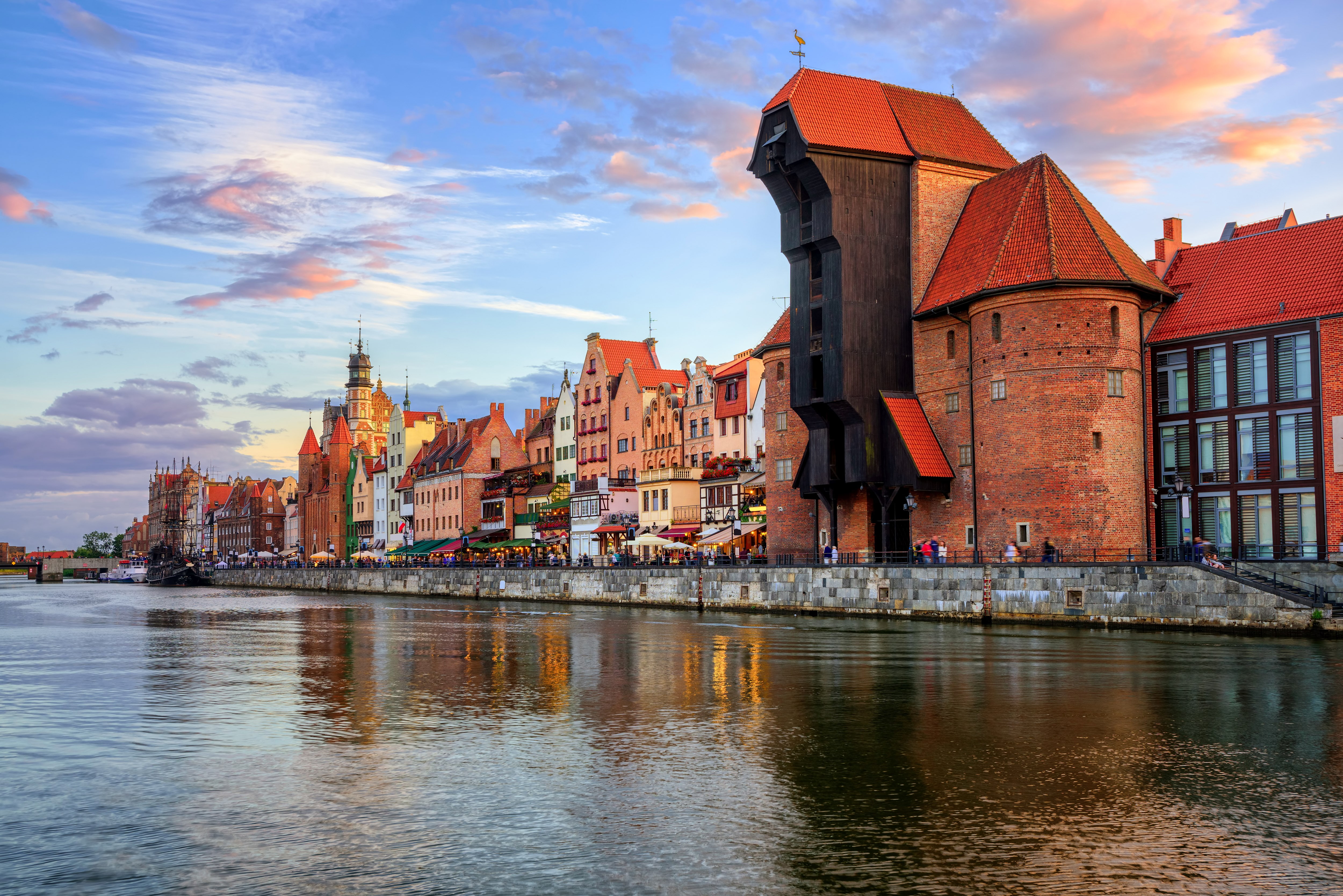 building, outdoors, no people, architecture, gdansk, belief, sky, built structure, religion, travel destinations, nature, 4K, spirituality, building exterior, HD Wallpaper