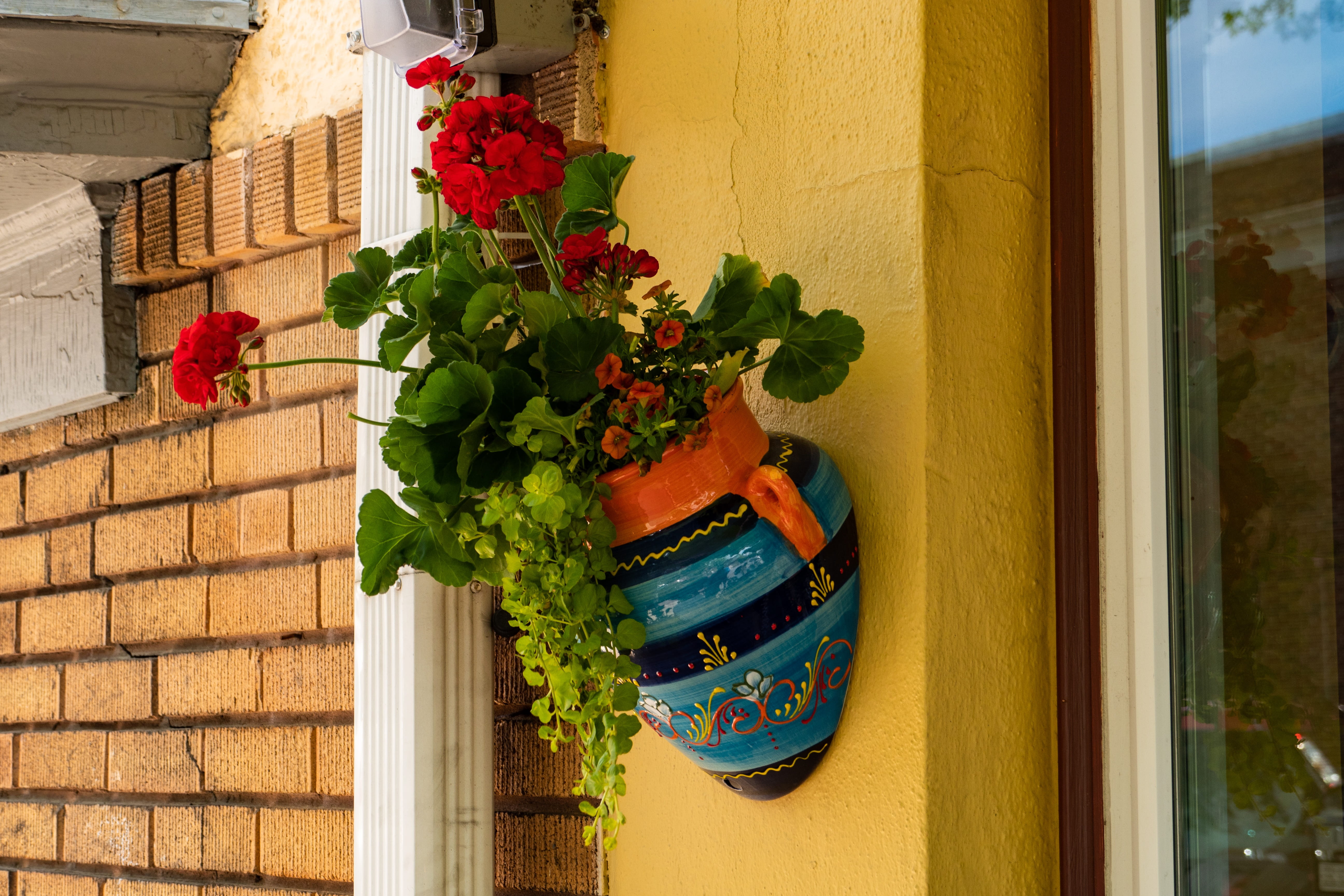 decoration, houseplant, wall, mexican, window box, window, architecture, flower arrangement, vase, no people, beauty in nature, built structure, wall - building feature, HD Wallpaper