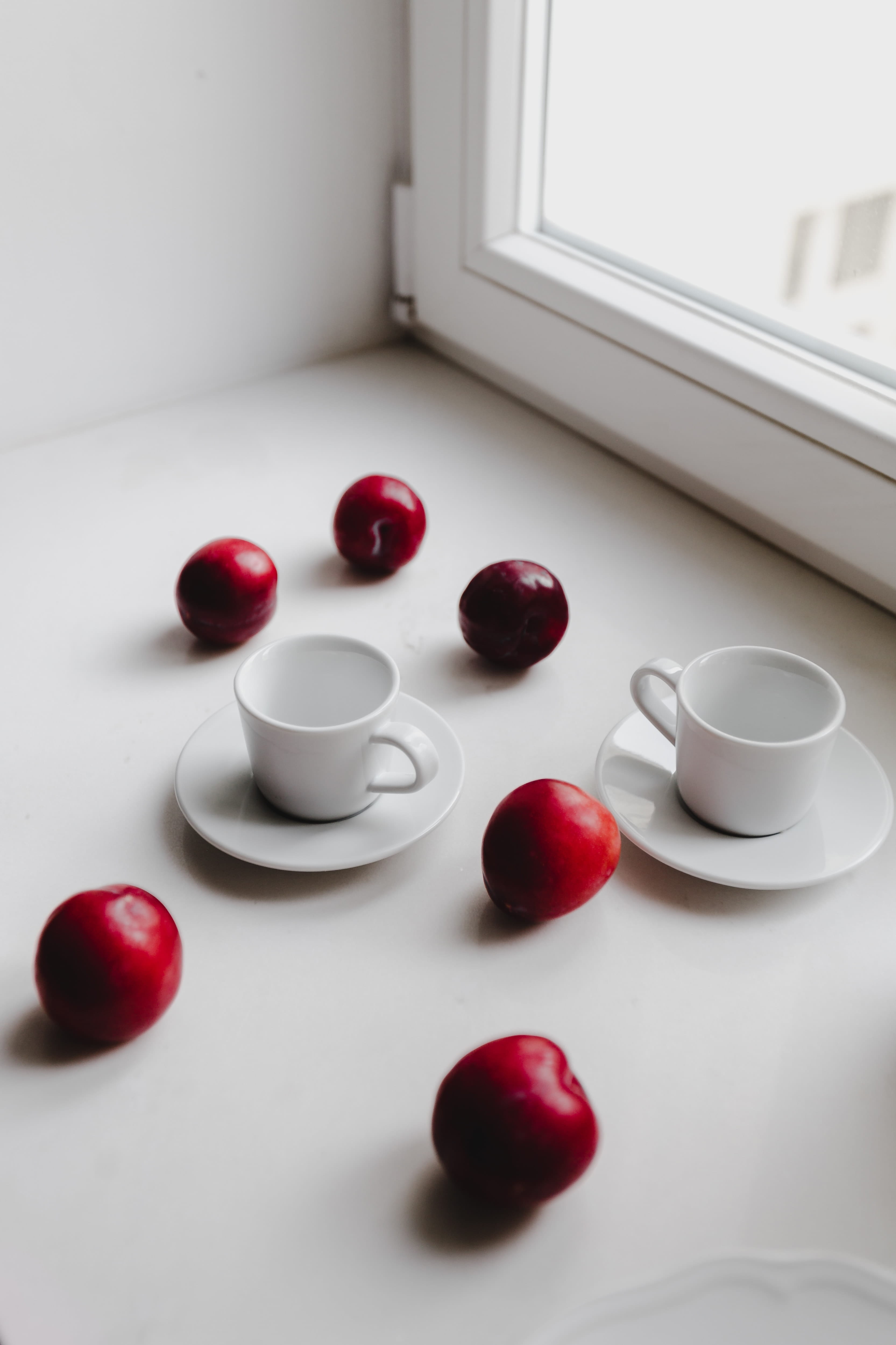 cup, delicious, food, tea cup, morning, no people, fruit, food and drink, coffee cup, chemex, freshness, drink, brewed, healthy eating, white color, morninf, Phone HD Wallpaper