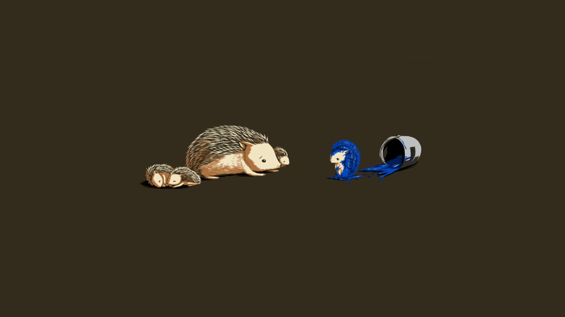 illustration, copy space, hedgehog, still life, illuminated, animated, studio shot, Sonic the Hedgehog, brown, indoors, creativity, representation, doll, HD Wallpaper