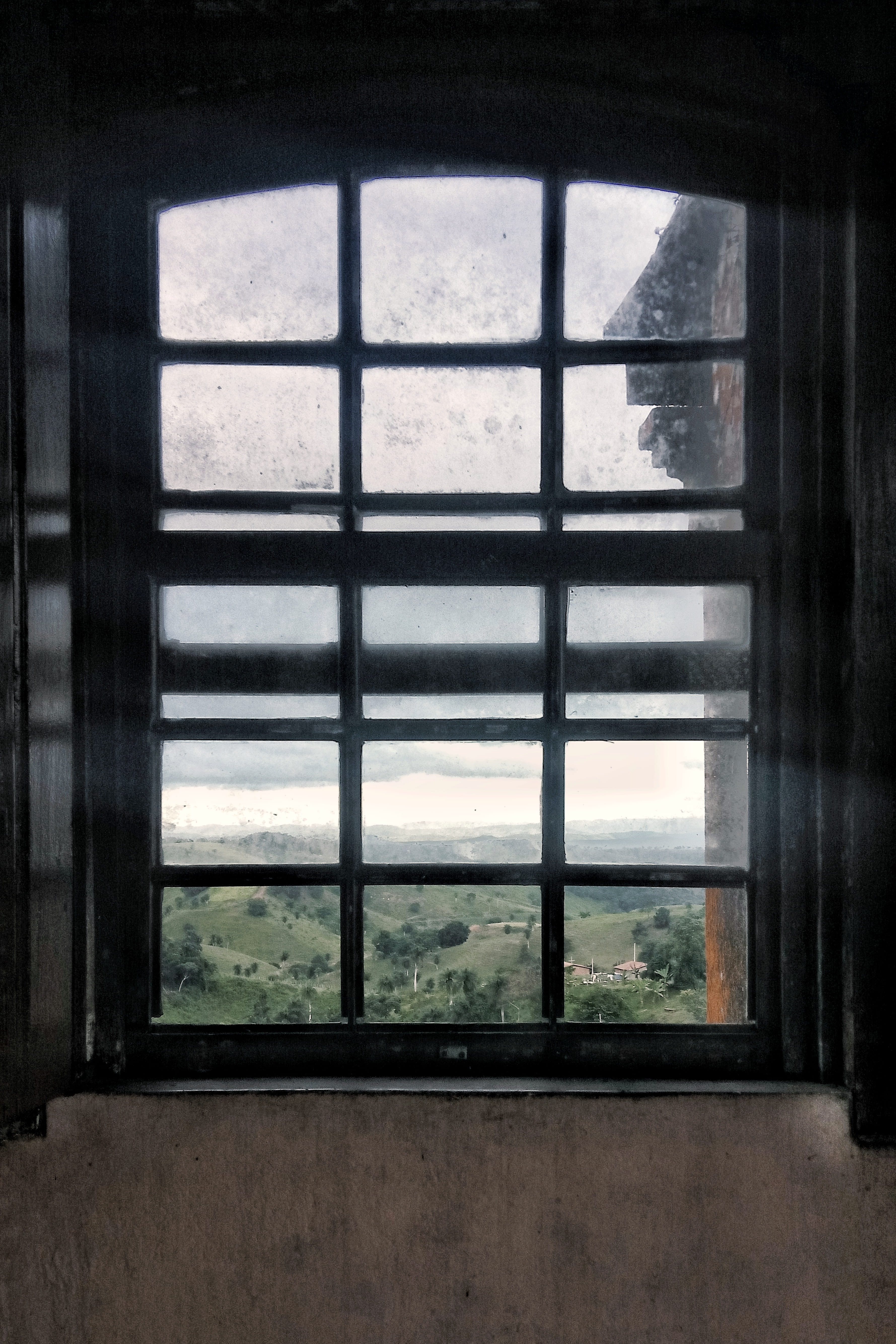 brasil, day, shape, no people, sea, glass - material, 5K, tree, window, home, built structure, sky, glass, view, geometric shape, nature, cloud - sky, Phone HD Wallpaper